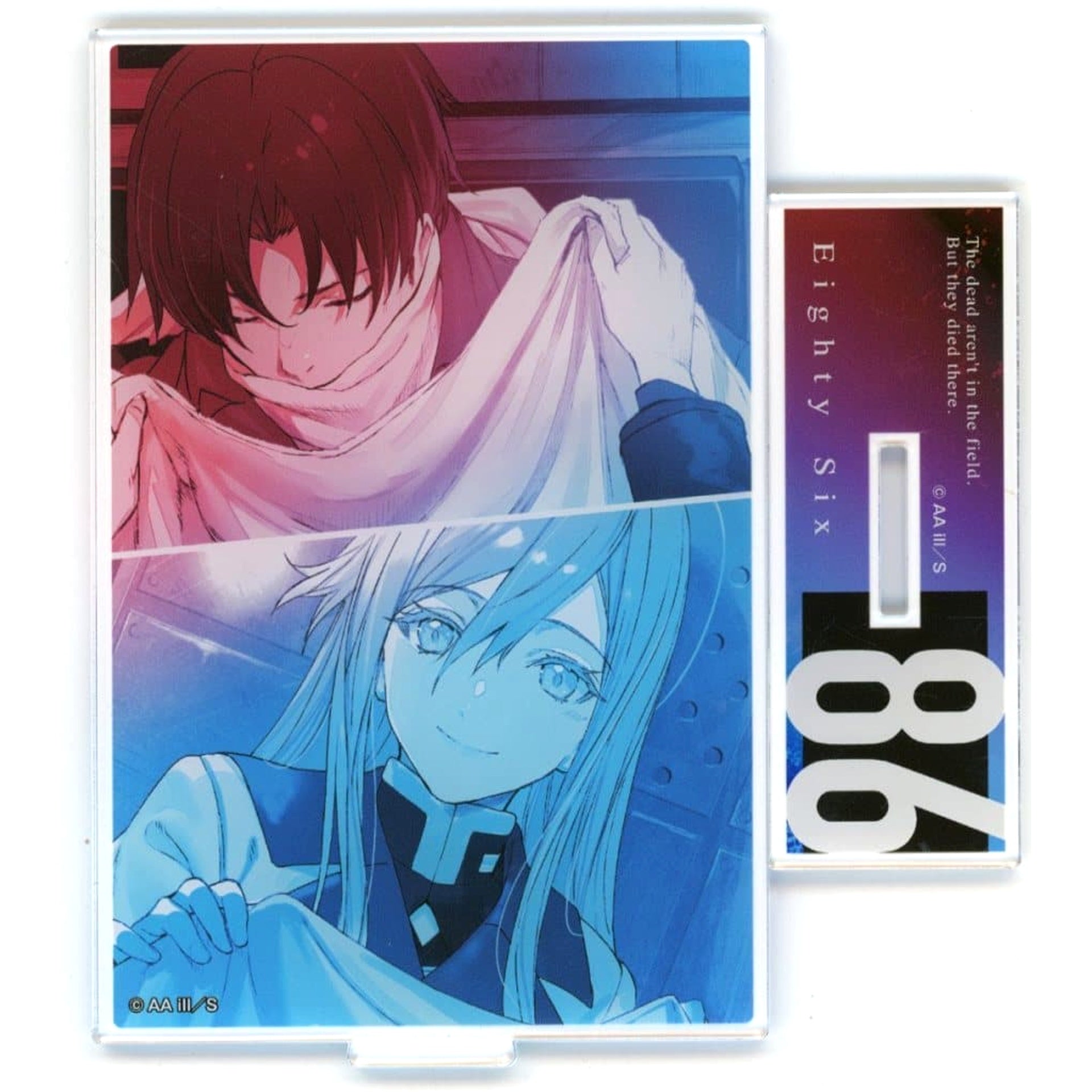 86 Shin Reina 3 Online Kuji 2024 Acrylic Panel Kujibikido Limited Prize B-5 Acrylic Stands [USED]