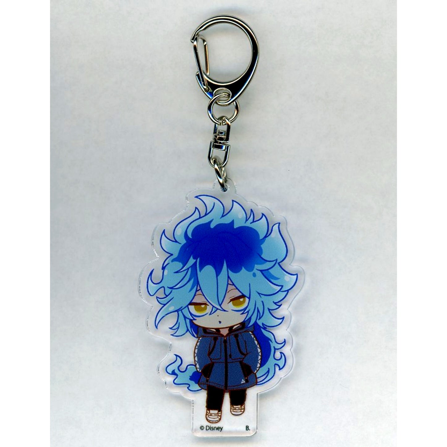 Idia Shroud Hapikuro! Disney Twisted-Wonderland Original Illustration School Uniform Acrylic Keychain [USED]
