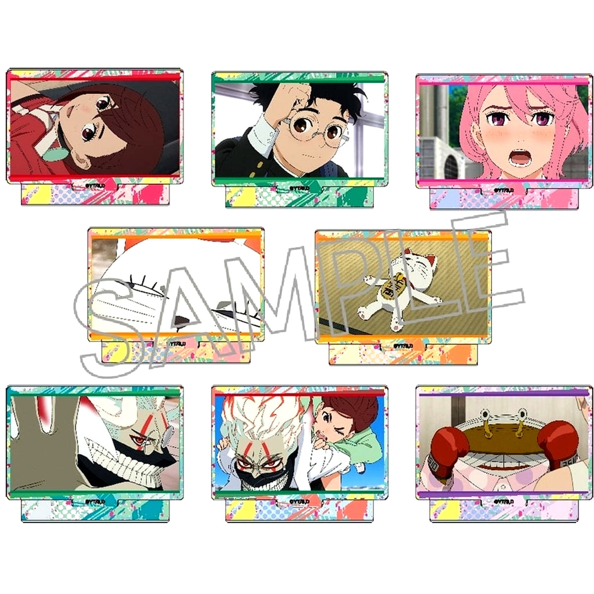 Dandadan Mini Acrylic Stand Complete Set of 8 [USED]