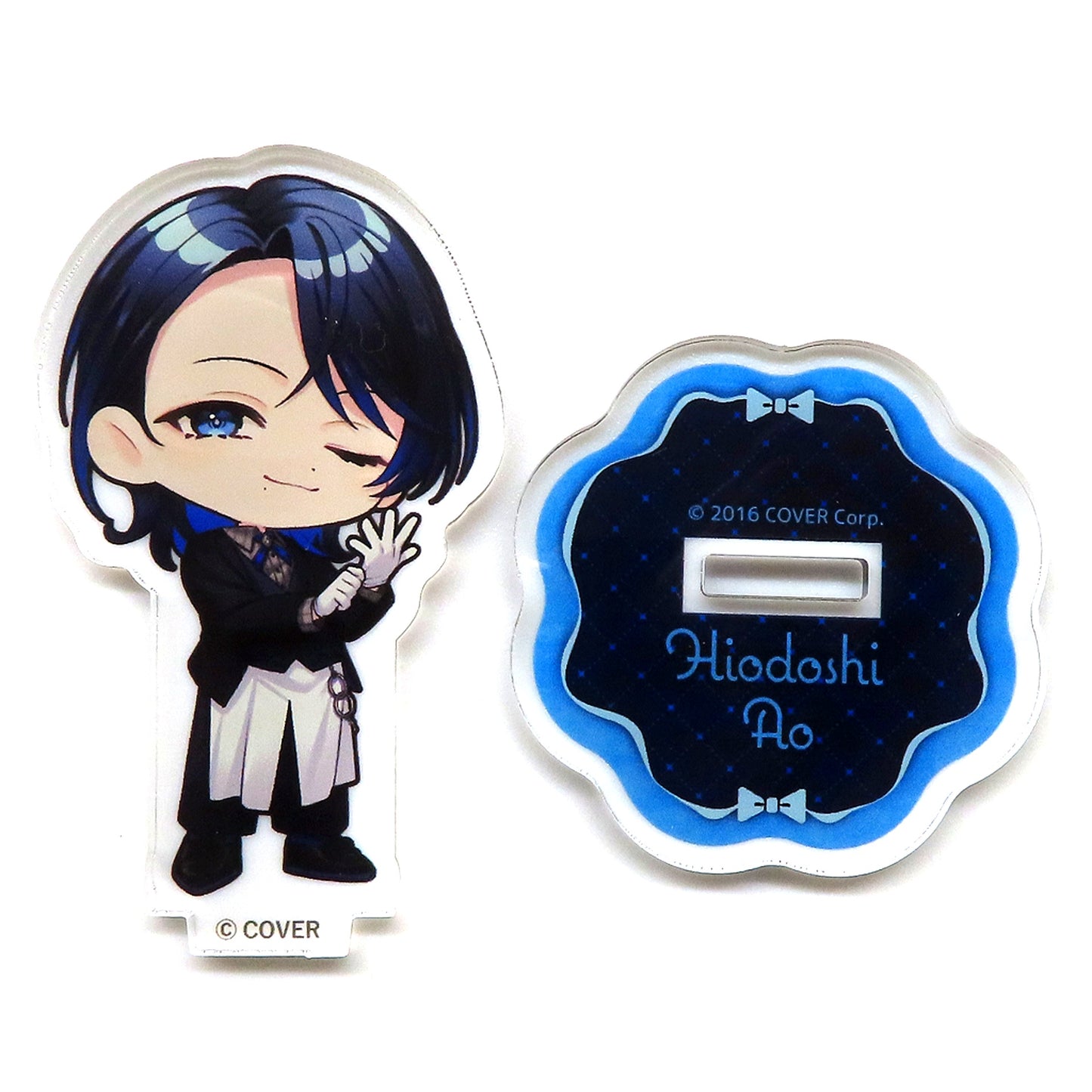 Hiodoshi Ao VTuber hololive Trading Acrylic Stand Mini Character Ver. ReGLOSS Cho VeryBar x SWEETS PARADISE [USED]