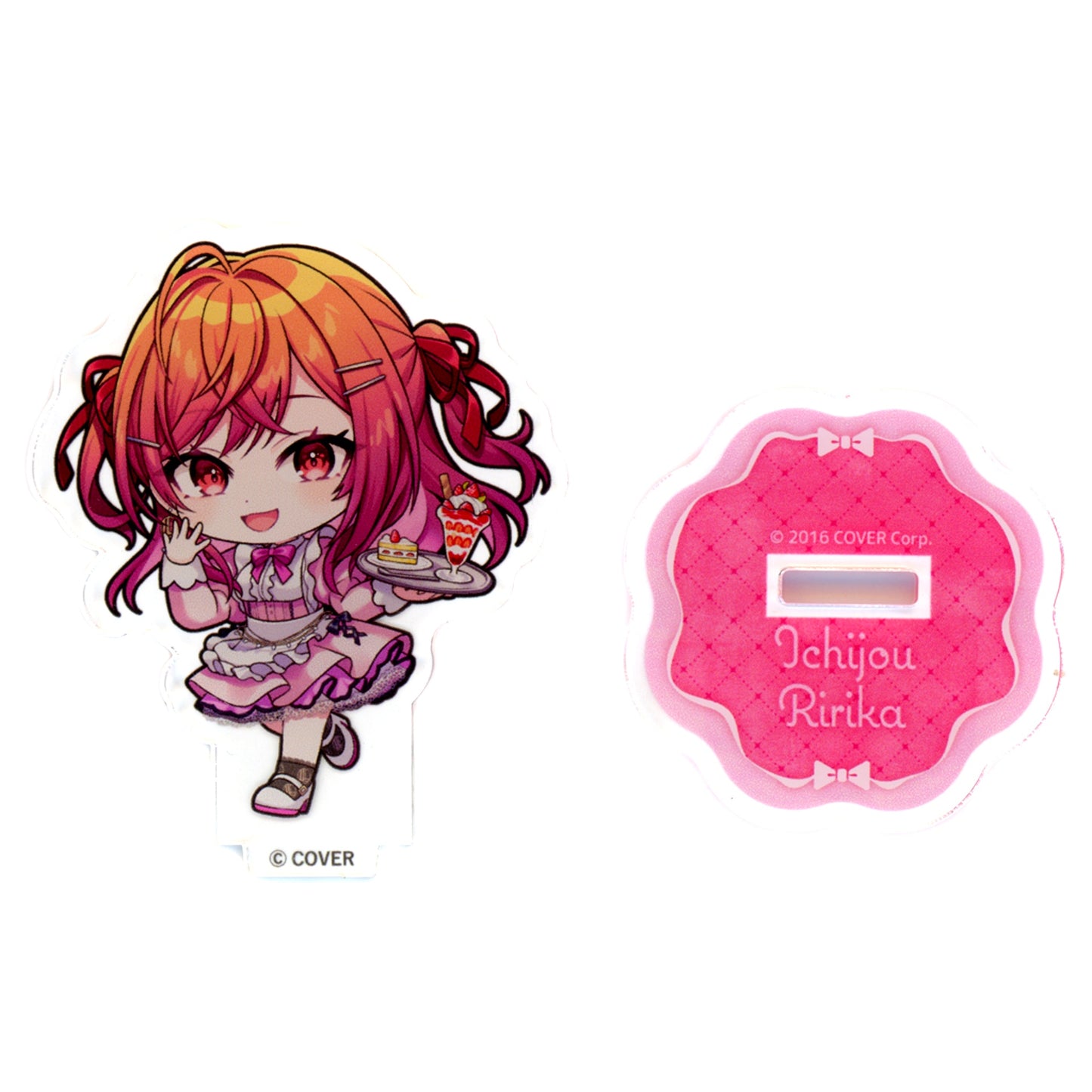 Ichijou Ririka Mini Character Ver. Virtual YouTuber Hololive ReGLOSS Cho VeryBar x SWEETS PARADISE Trading Acrylic Stand [USED]