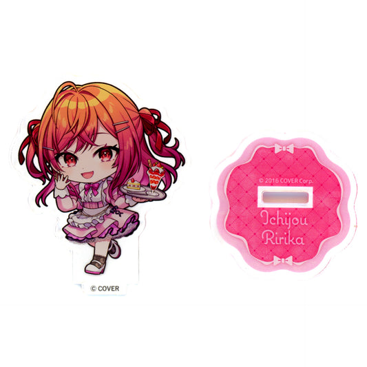 Ichijou Ririka Mini Character Ver. Virtual YouTuber Hololive ReGLOSS Cho VeryBar x SWEETS PARADISE Trading Acrylic Stand [USED]