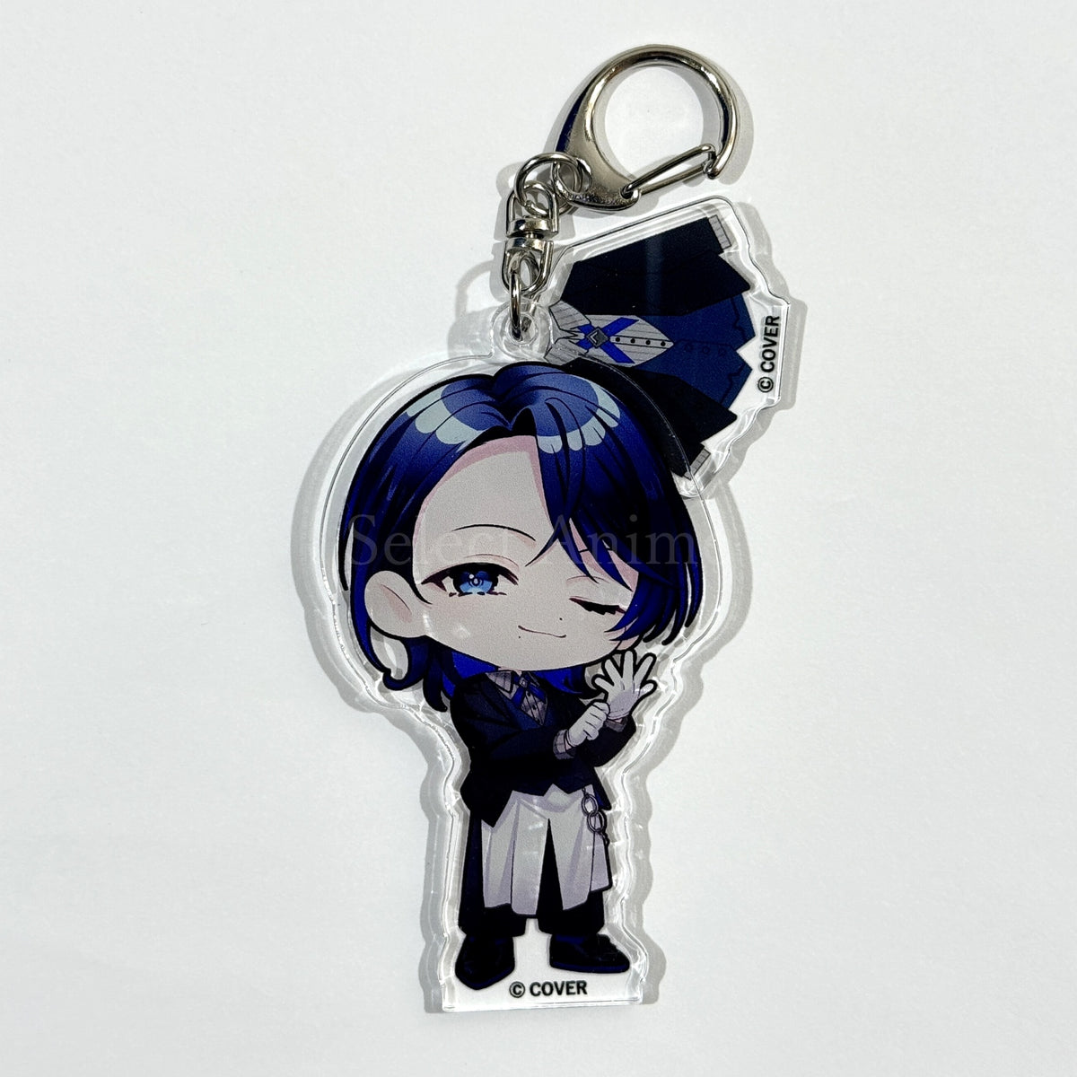 Hiodoshi Ao hololive ReGLOSS Cho Very Bar x SWEETS PARADISE Trading Cafe Outfit & Mini Character Acrylic Keychain [USED]