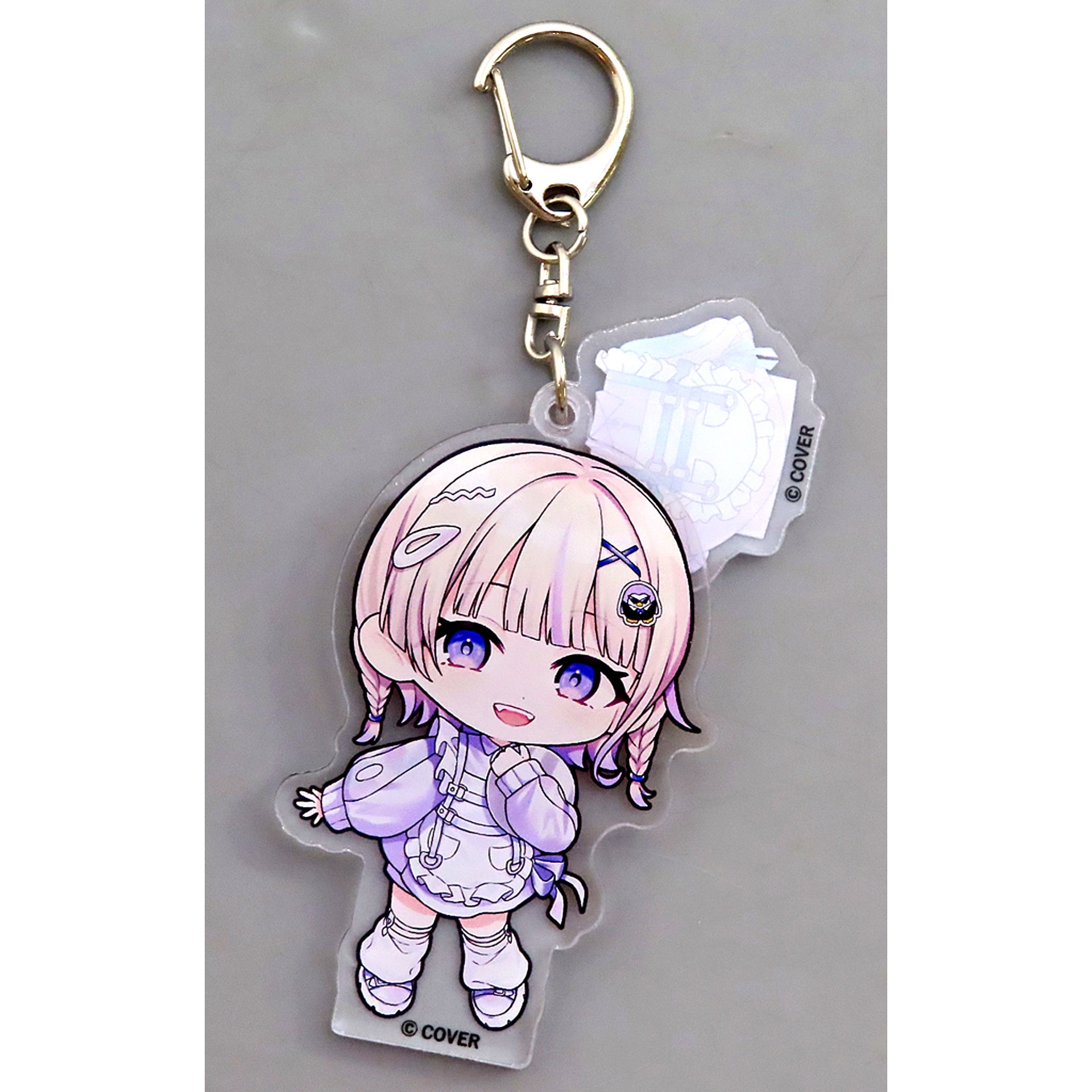 Todoroki Hajime hololive Cafe Outfit & Mini Char Acrylic Keychain ReGLOSS x SWEETS PARADISE [USED]