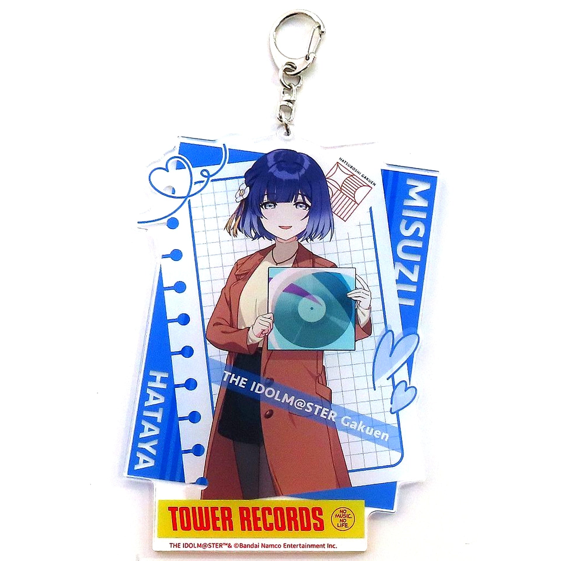 Misuzu Hataya Gakuen Idolmaster Trading Acrylic Keychain TOWER RECORDS [USED]