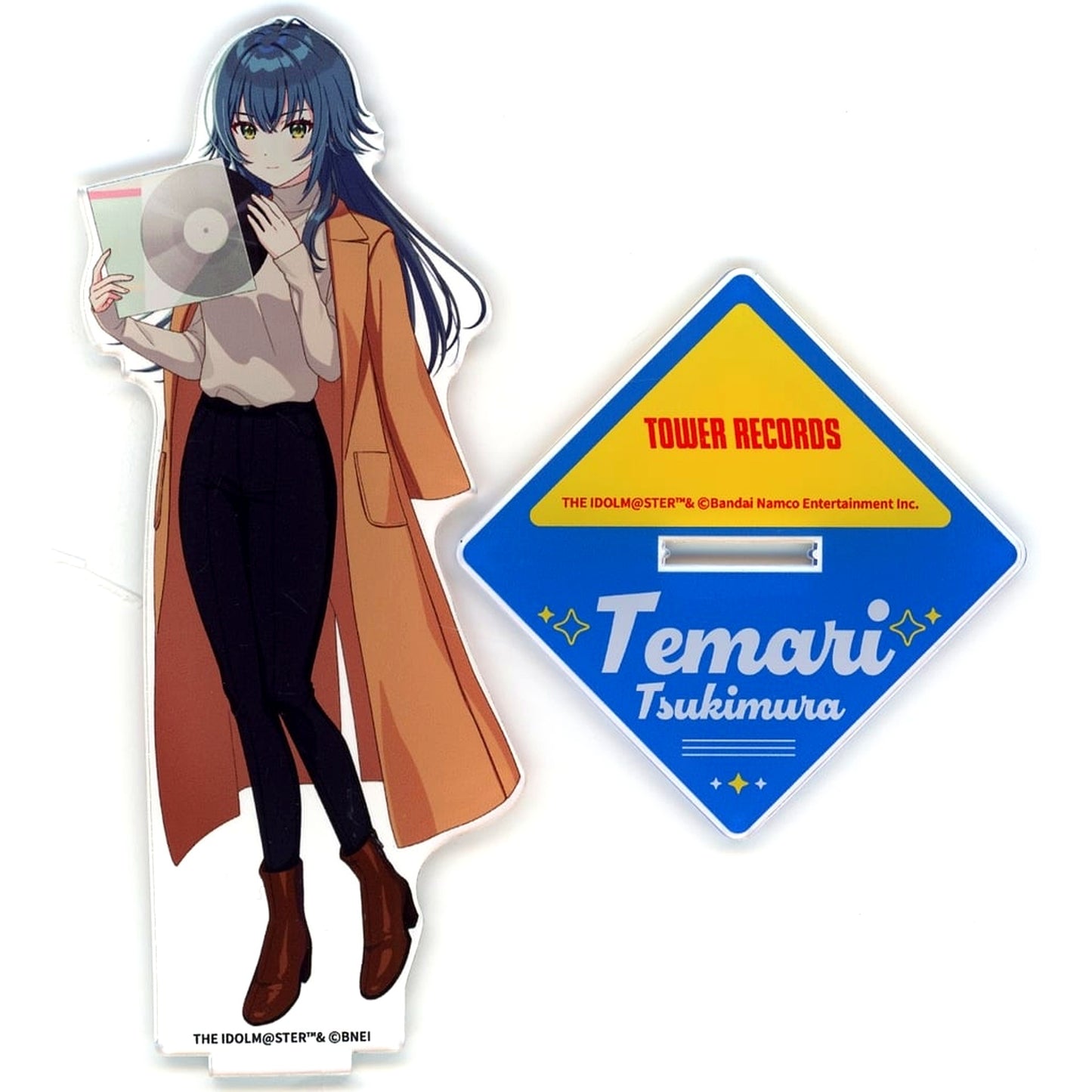 Temari Tsukimura Gakuen Idolmaster Acrylic Stand Tower Records Collab [USED]