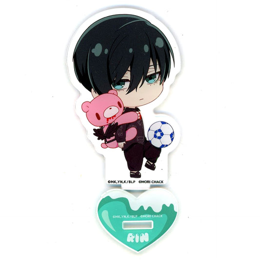 Rin Itoshi Acrylic Stand B Blue Lock x GLOOMY [USED]