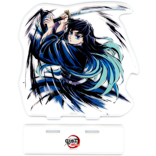 Muichiro Tokito New Illustration Interlude Art Book Cover Illustration Acrylic Stand Bundle Bonus for C105 Demon Slayer Swordsmith Village Interlude Art Book Deluxe Edition Mist Hashira Muichiro Tokito edition [USED]