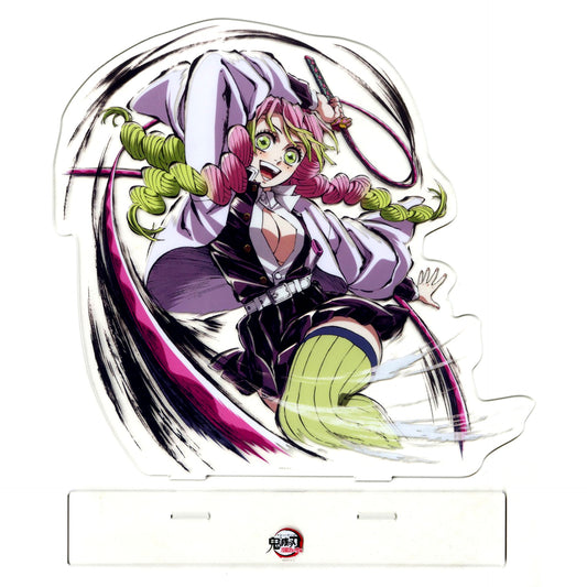 Mitsuri Kanroji Big Acrylic Stand Demon Slayer: Kimetsu no Yaiba Swordsmith Village Arc / Hashira Training Arc Love Hashira Mitsuri Kanroji Interlude Art Book Cover Illustration WEBSHOP Kuji Prize A C105 Goods [USED]