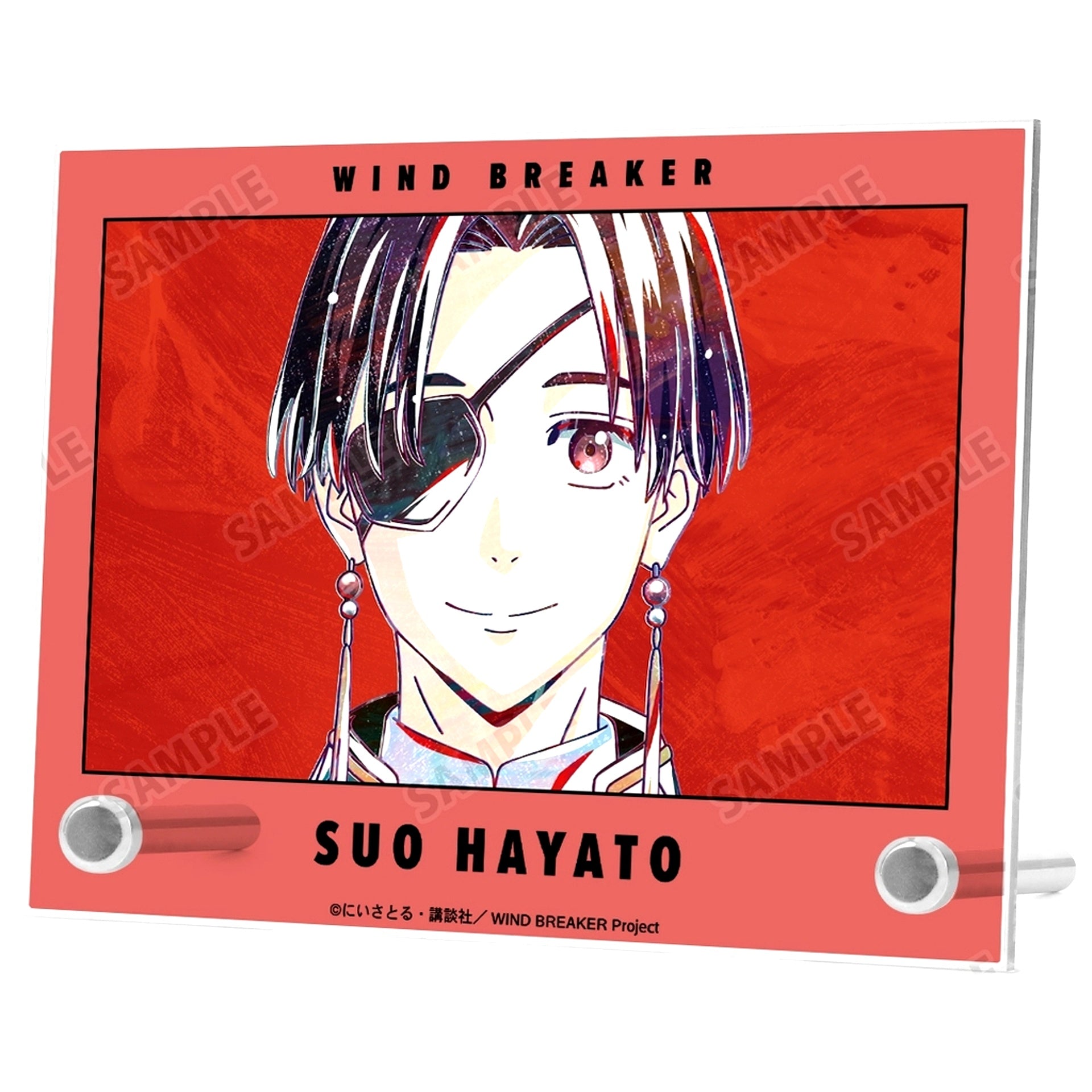 Hayato Suo Ani-Art A6 Acrylic Panel WIND BREAKER [USED]