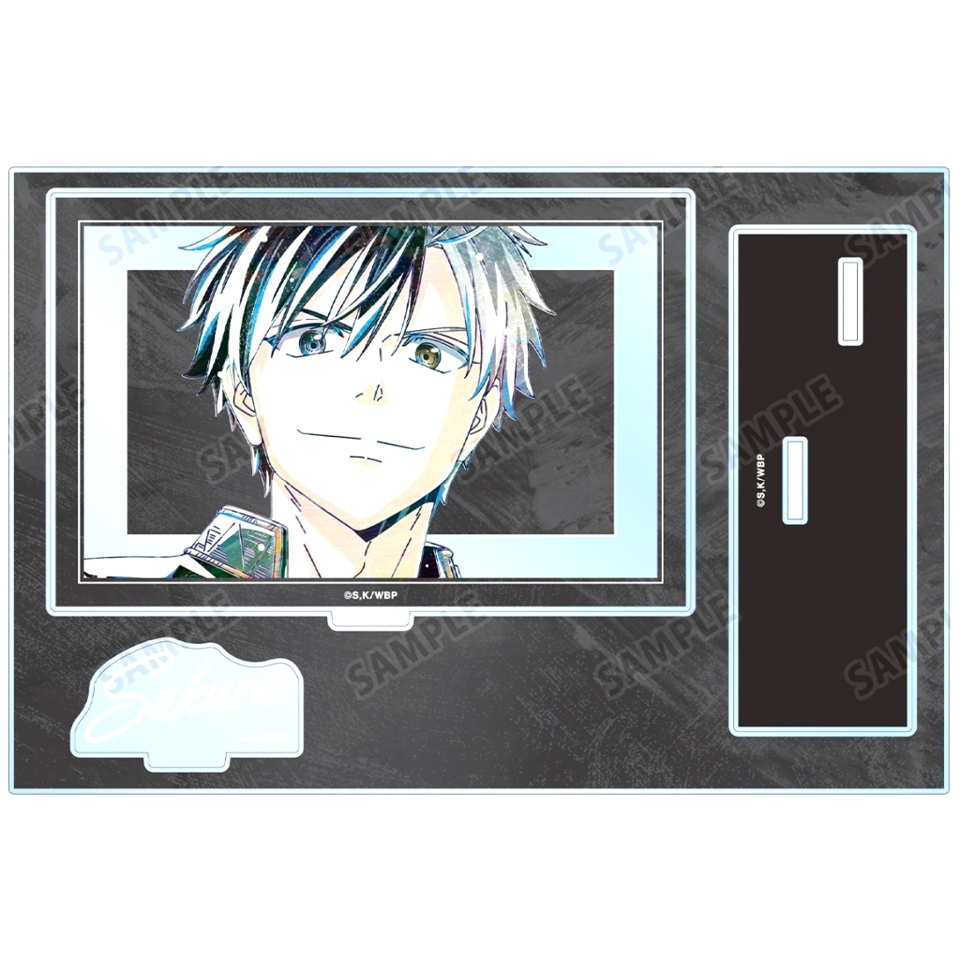 Haruka Sakura Ani-Art Big Acrylic Stand with Parts WIND BREAKER [USED]