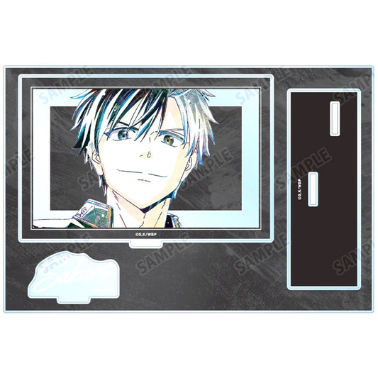 Haruka Sakura Ani-Art Big Acrylic Stand with Parts WIND BREAKER [USED]