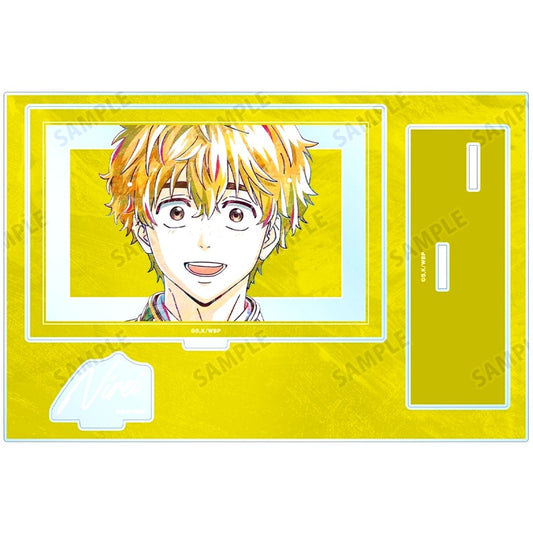 Akihiko Nirei Ani-Art Big Acrylic Stand with Parts Wind Breaker [USED]