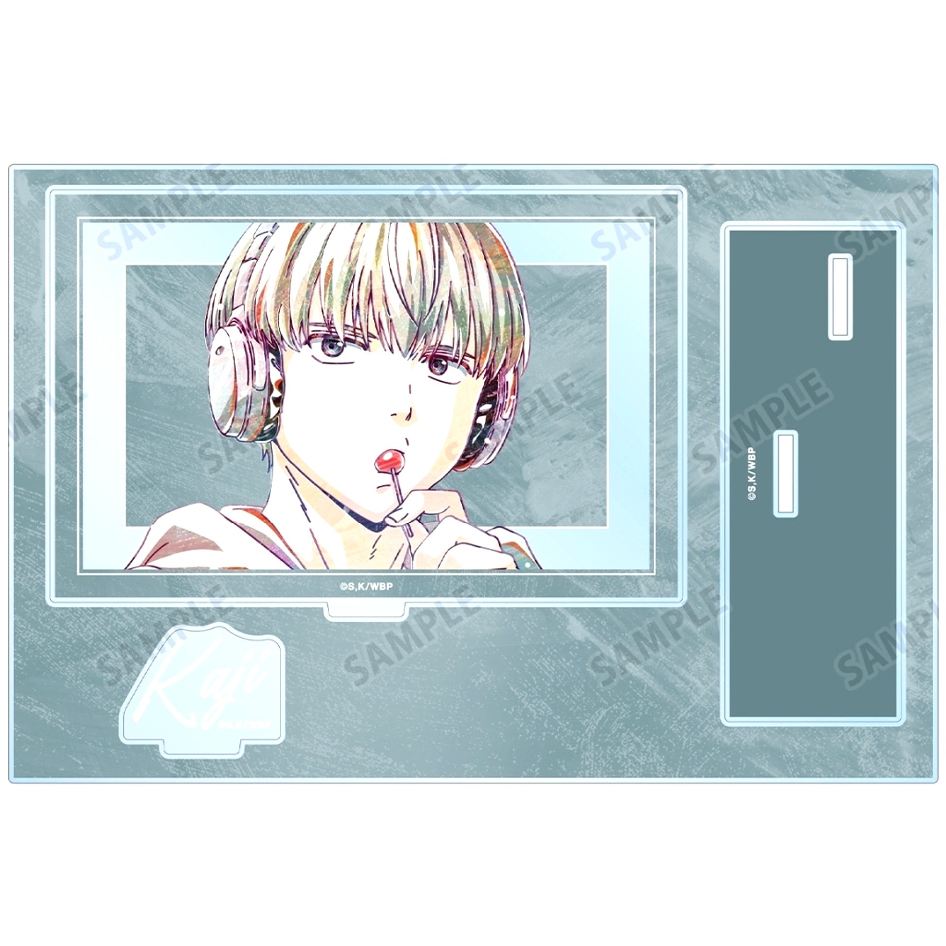 Ren Kaji Ani-Art Big Acrylic Stand with Parts WIND BREAKER [USED]