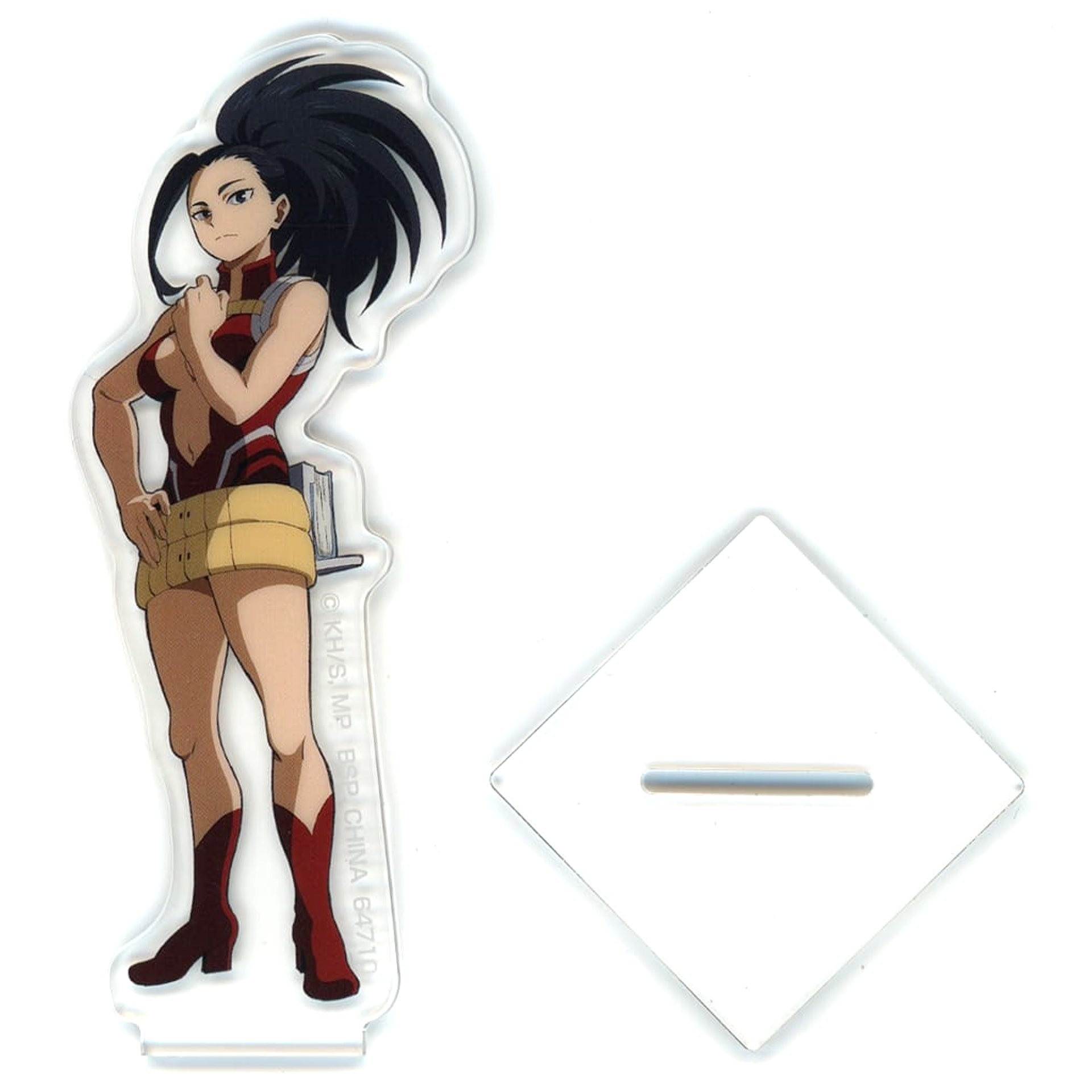 My Hero Academia Momo Yaoyorozu Ichiban Kuji Stand Up Again Acrylic Stand Prize F Acrylic Stands [USED]