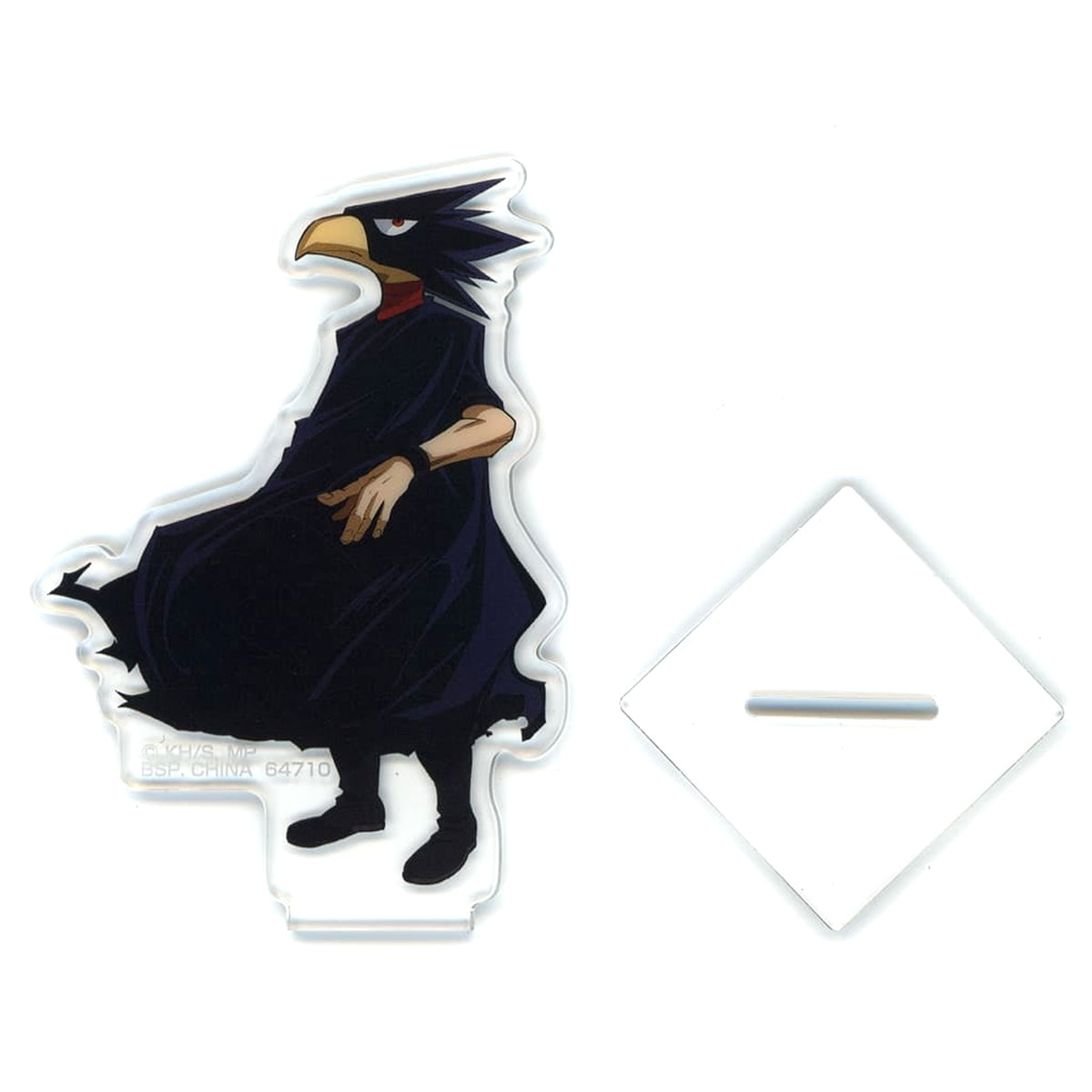 Ichiban Kuji My Hero Academia -stand up again- Fumikage Tokoyami Acrylic Stand Prize F Acrylic Stands [USED]