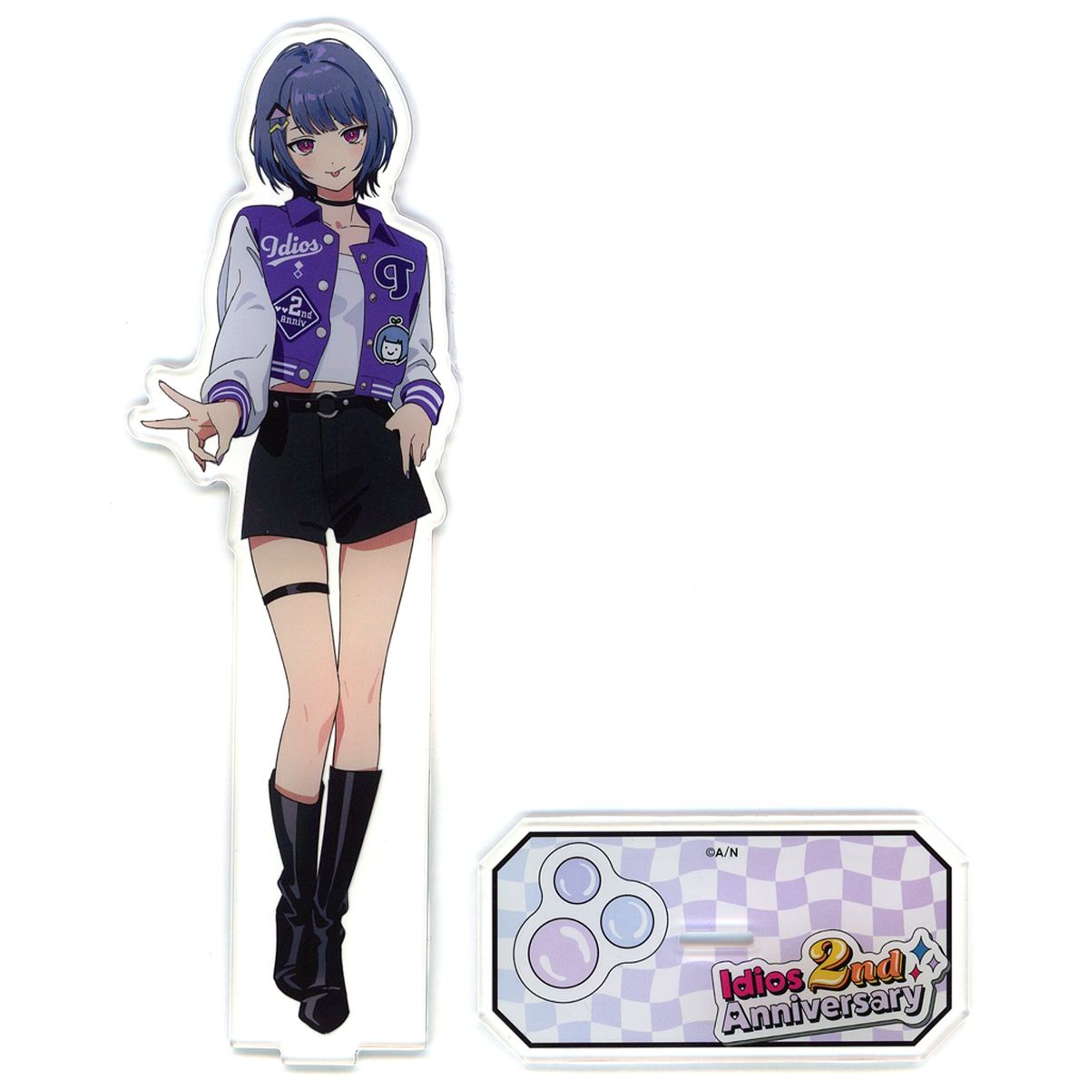 Koshimizu Toru Big Acrylic Stand Virtual YouTuber Nijisanji Idios 2nd Anniversary [USED]
