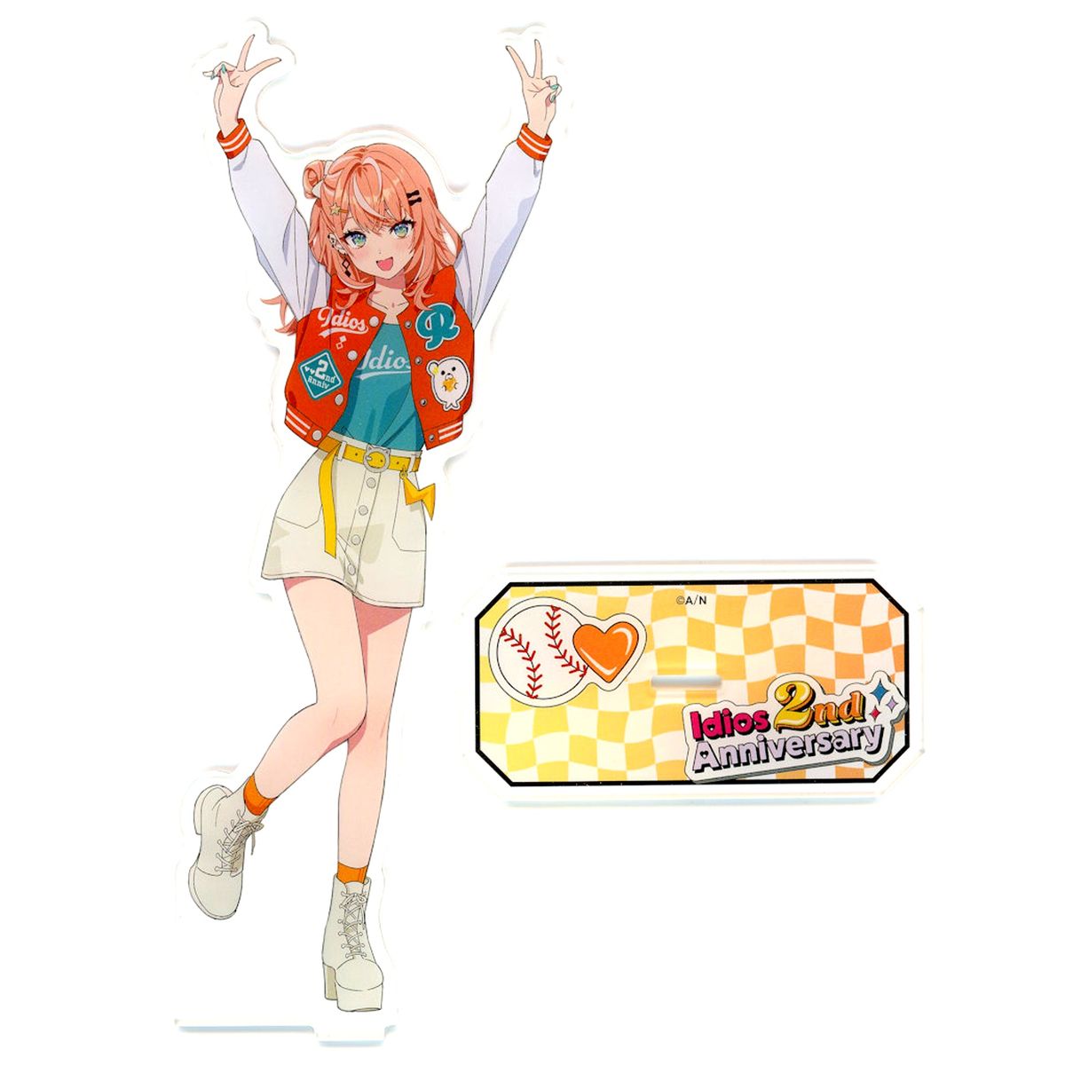Igarashi Rika Virtual YouTuber Nijisanji Big Acrylic Stand Idios 2nd Anniversary [USED]