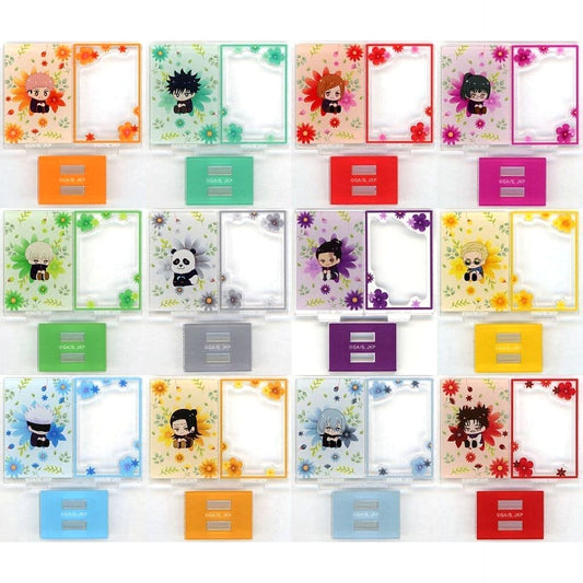 Jujutsu Kaisen Yuji Itadori & Others All 12 Types Set Ani-Art Trading Botania Vol. 2 Acrylic Stand with Parts Ani-Art Pop-Up Shop in Marui Exclusive Acrylic Stands [USED]