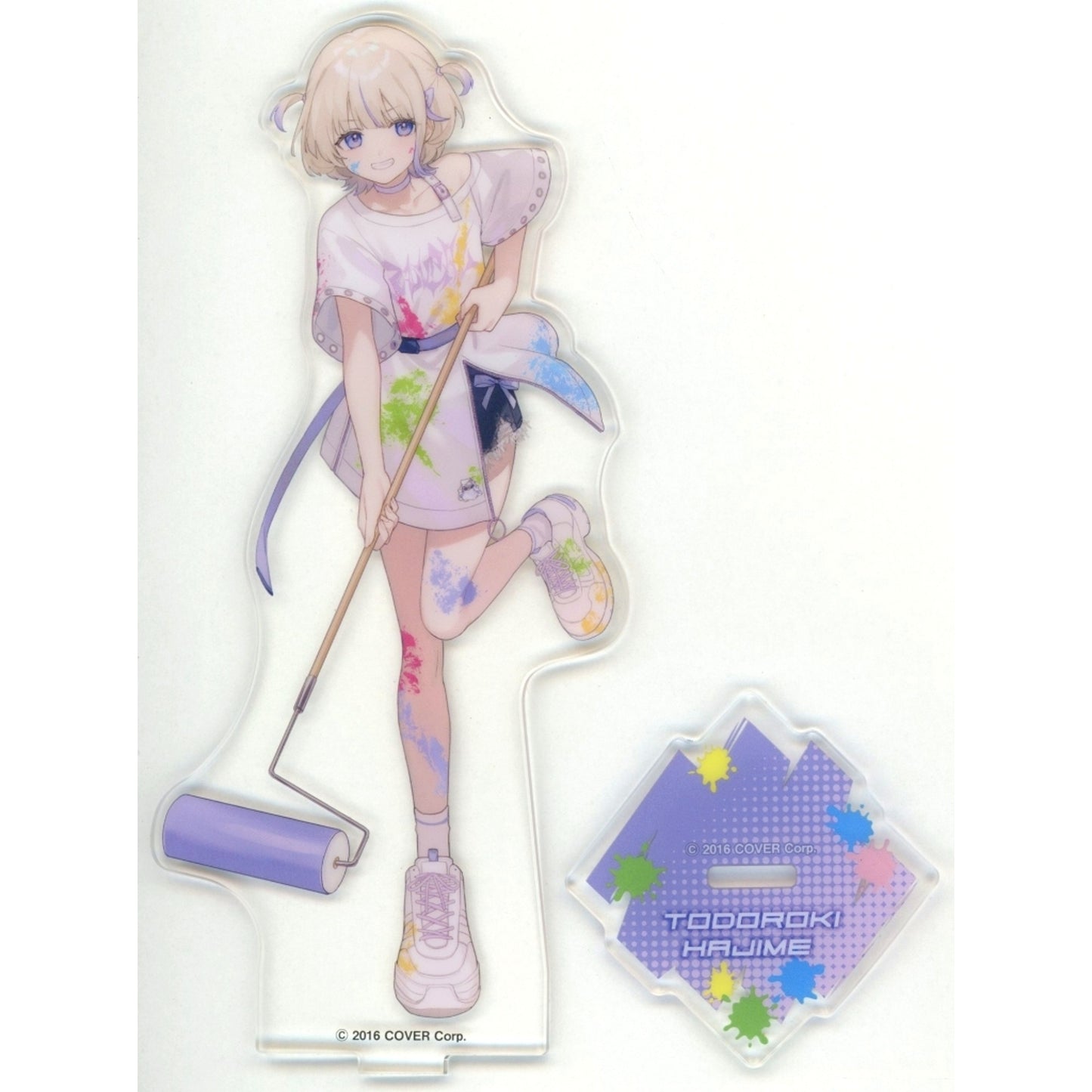 Todoroki Hajime Original Acrylic Stand Virtual YouTuber Hololive ReGLOSS x FamilyMart [USED]