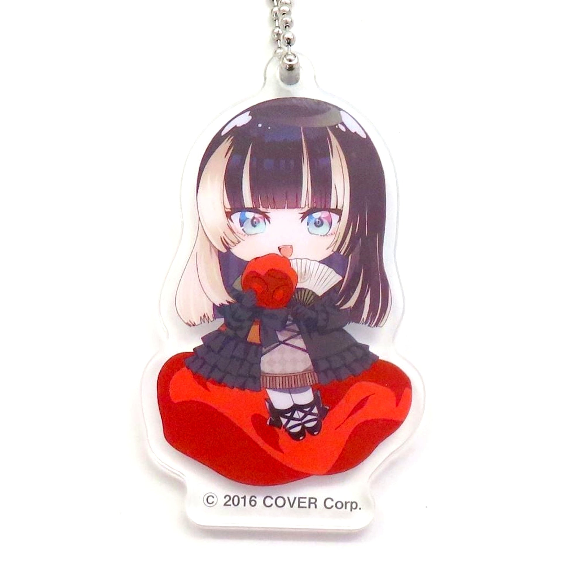 Juufuutei Raden hololive ReGLOSS x FamilyMart Trading Acrylic Keychain SD [USED]