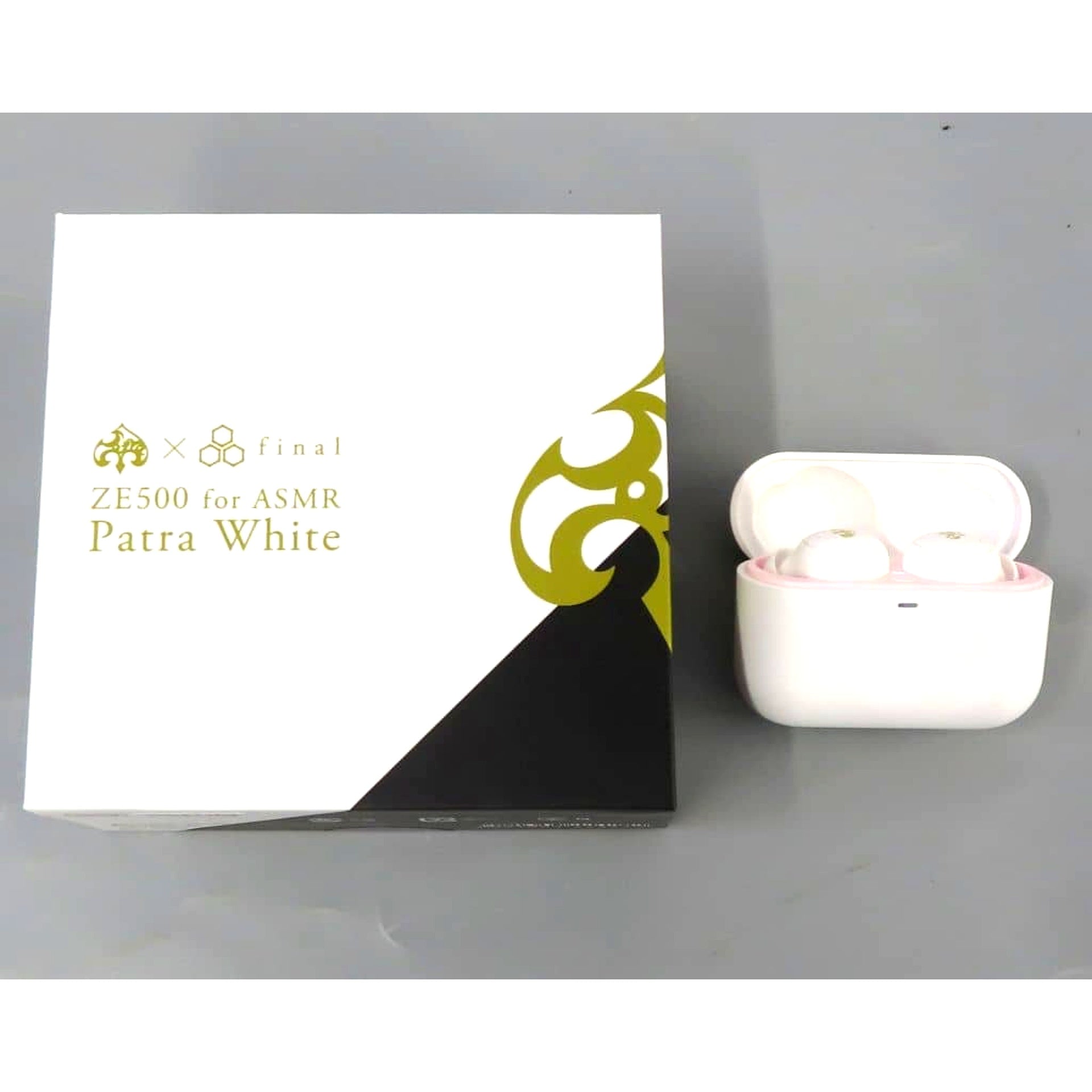 Patra Suou Virtual YouTuber True Wireless Earbuds ZE500 for ASMR Patra White x final [USED]