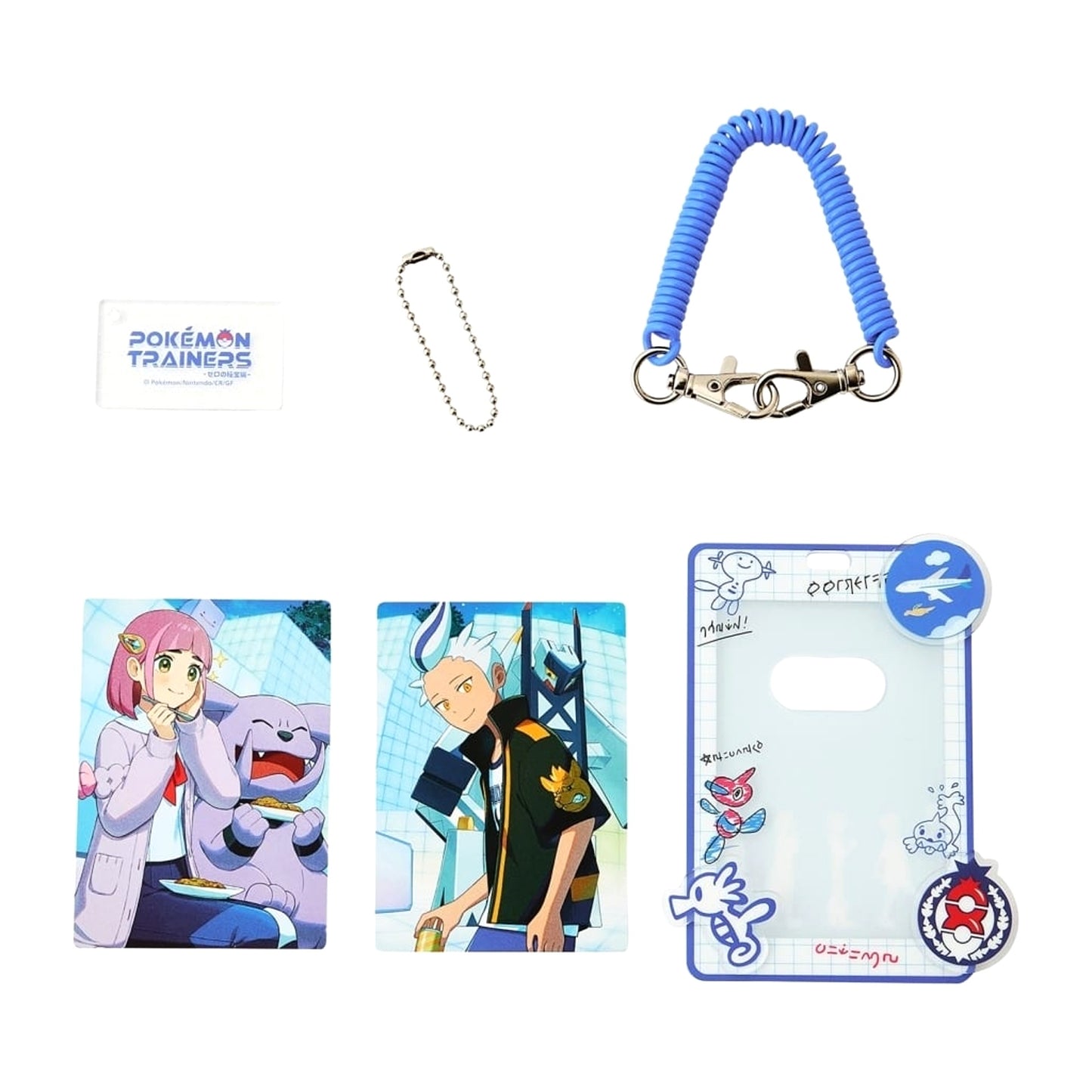 Pokemon Scarlet Violet: The Hidden Treasure of Area Zero Blueberry Academy Acrylic Photo Holder Pokemon Trainers Pokemon Center Limited Acrylic Item [USED]