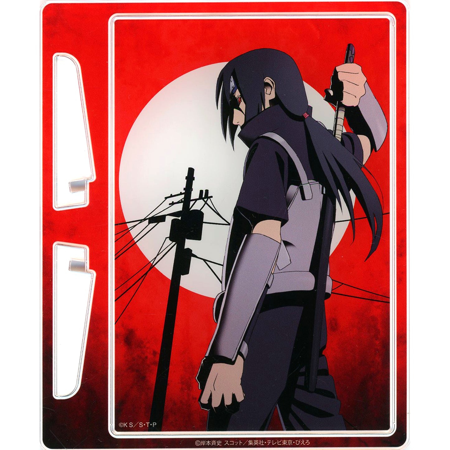 Itachi Uchiha Acrylic Easel Panel Naruto Shippuden [USED]