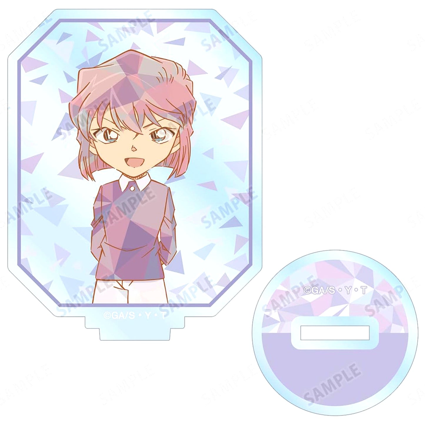 Ai Haibara Detective Conan Trading Prism Pattern 3rd Acrylic Stand [USED]