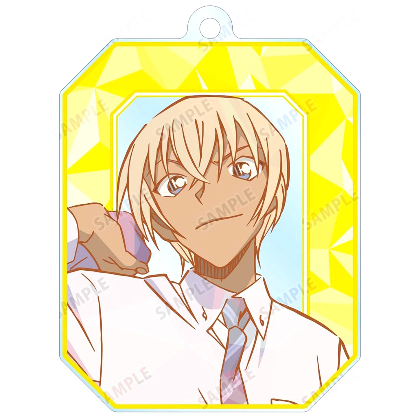 Toru Amuro Detective Conan Trading Prism Pattern Vol.3 Acrylic Keychain [USED]