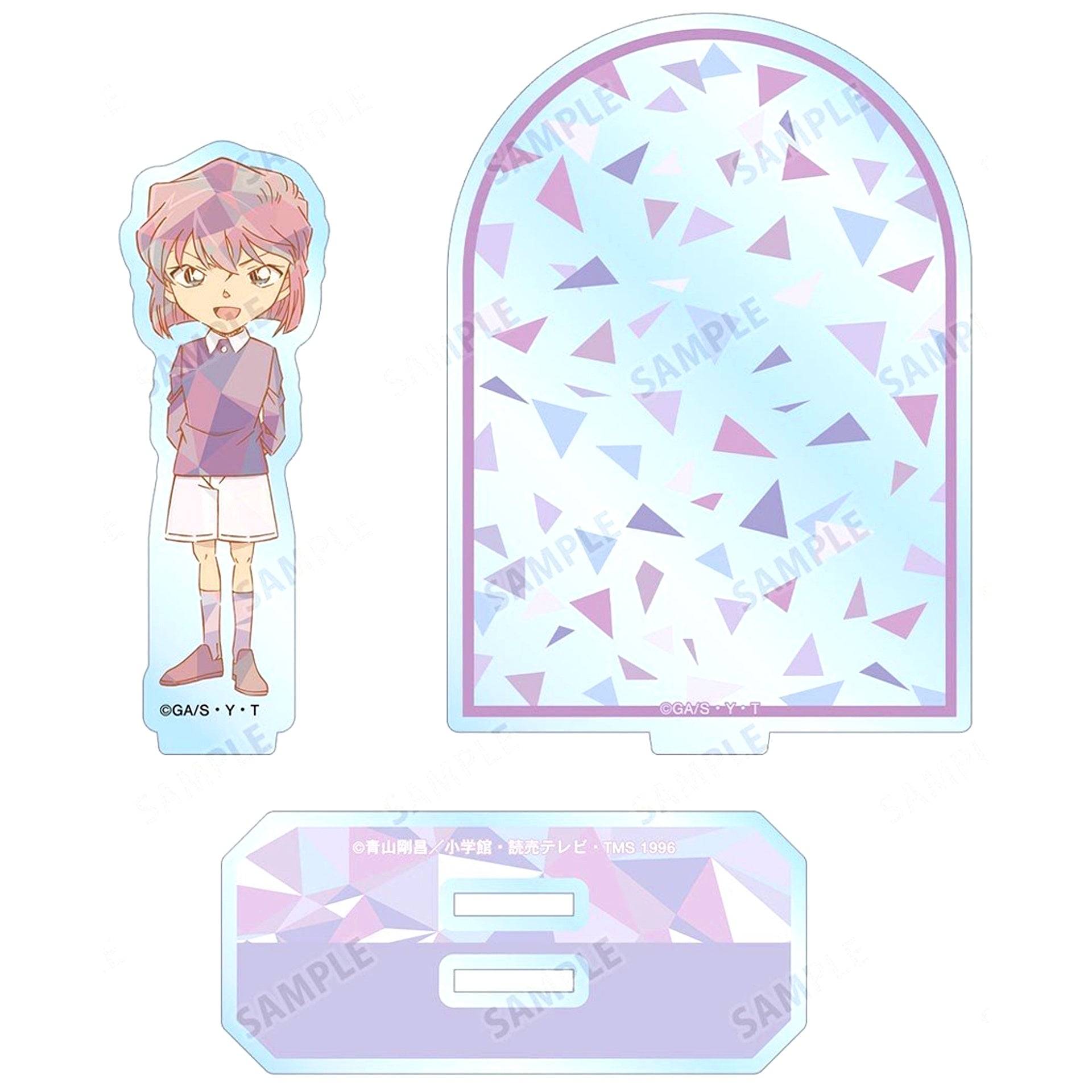 Ai Haibara Detective Conan Prism Pattern Part 3 BIG Acrylic Stand [USED]