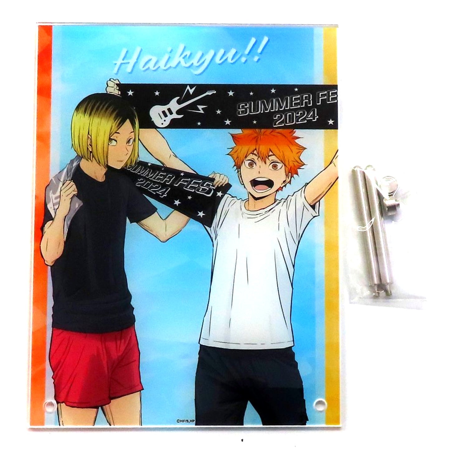 Shoyo Hinata & Kenma Kozume TaF Ver. Acrylic Panel Haikyu!! [USED]