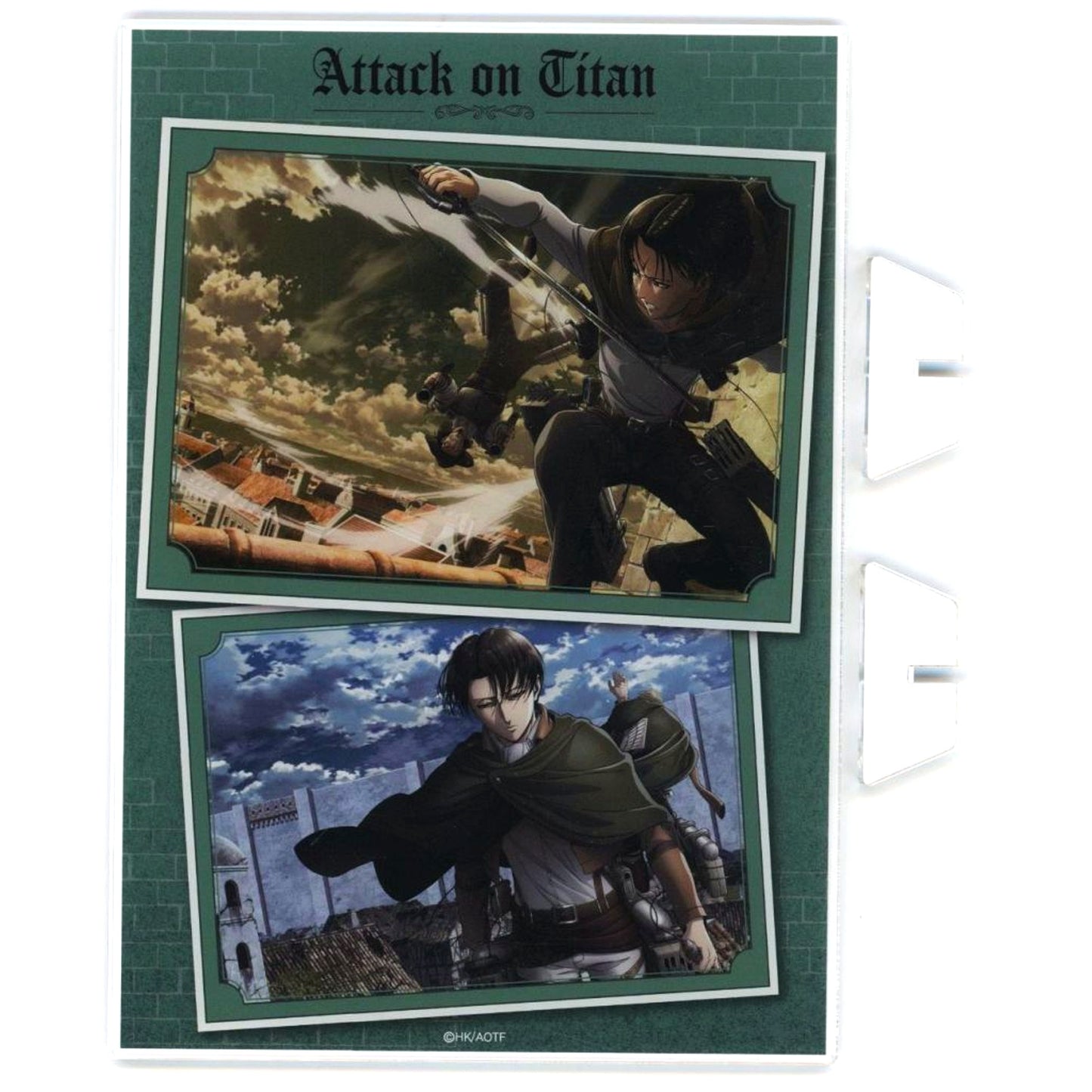 Levi Ackerman Attack on Titan Acrylic Plate [USED]