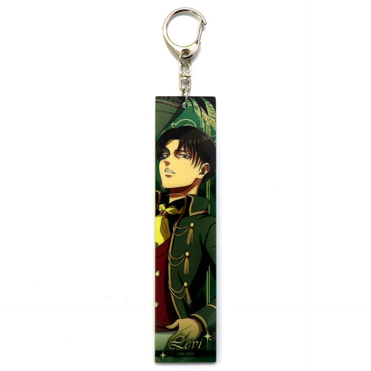 Levi Ackerman Attack on Titan Tag Acrylic Keychain Masquerade Ver. [USED]
