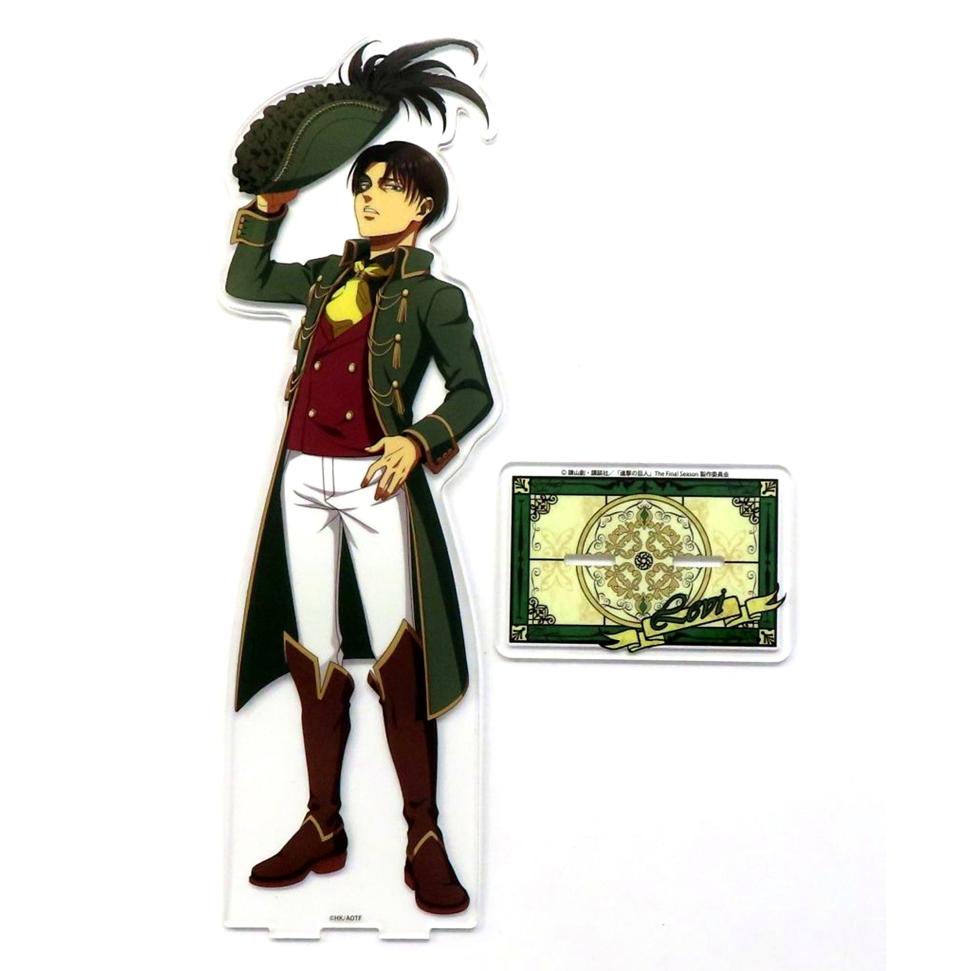 Levi Ackerman Big Acrylic Stand Masquerade Ver. Attack on Titan [USED]