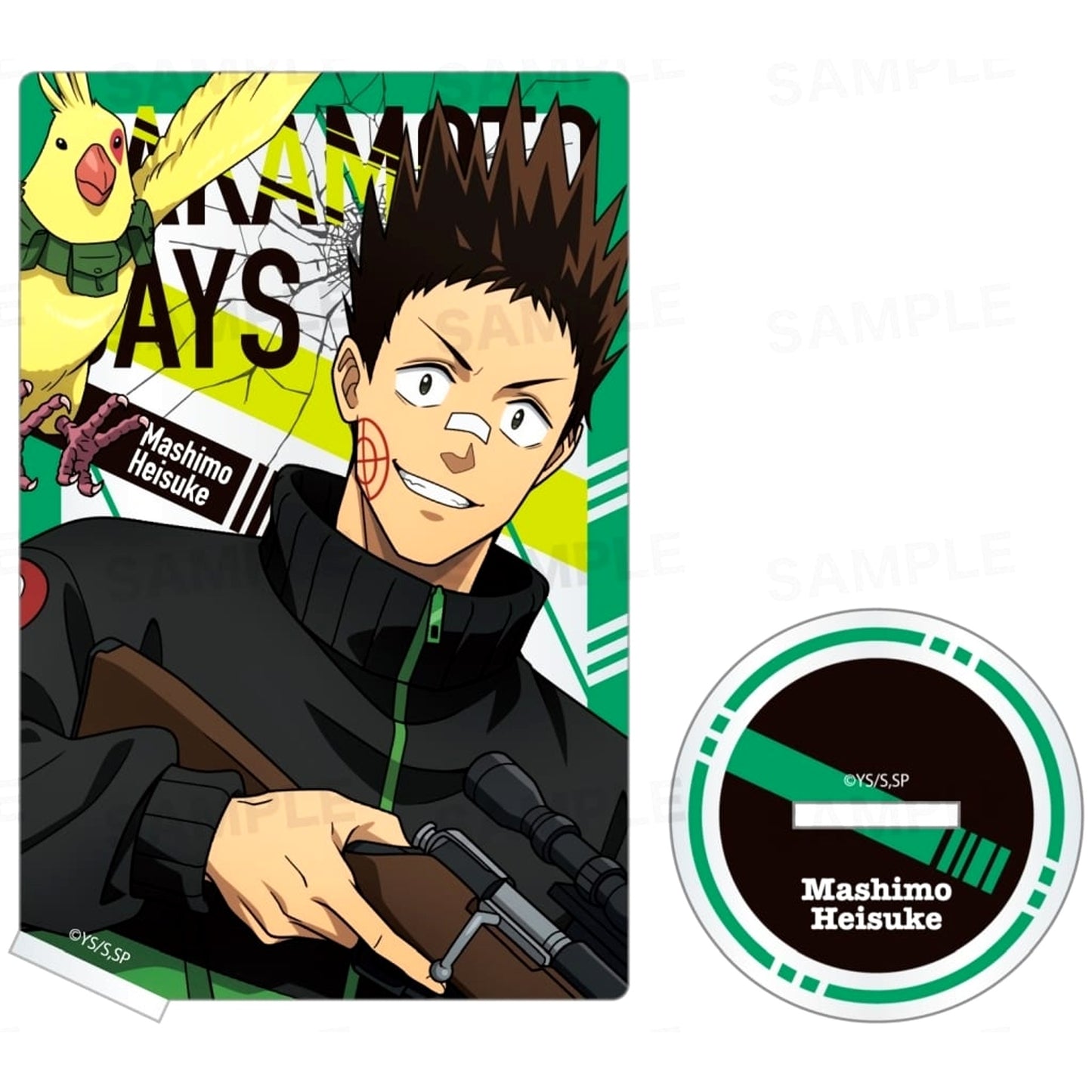 SAKAMOTO DAYS Heisuke Mashimo Card Type Acrylic Stand Acrylic Stands [USED]