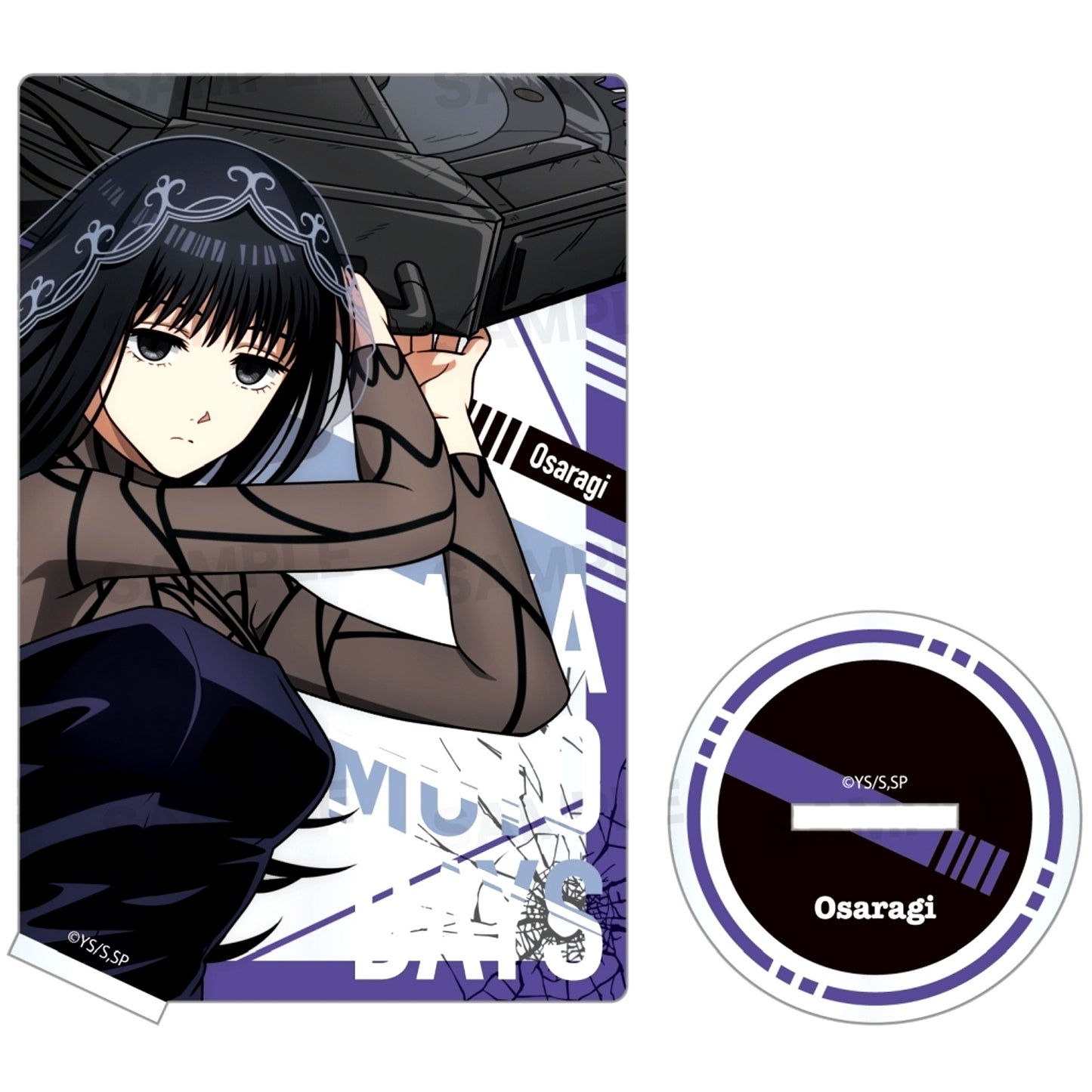 Osaragi Sakamoto Days Card-shaped Acrylic Stand [USED]