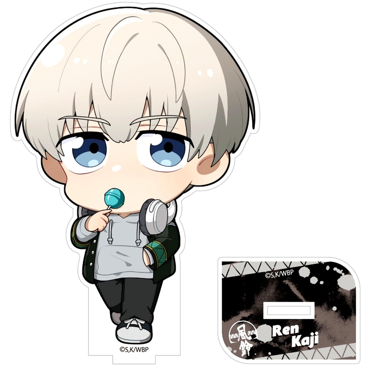 Ren Kaji Mogumogu Time Ver. Chibi Acrylic Stand WIND BREAKER [USED]