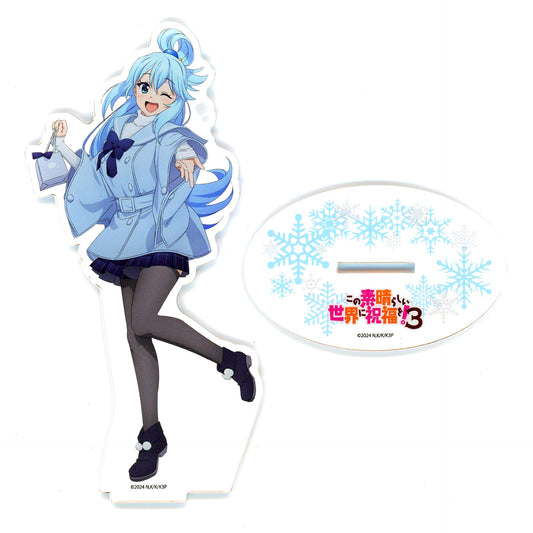 Aqua KonoSuba 3 POP UP SHOP in TSUTAYA Acrylic Stand [USED]