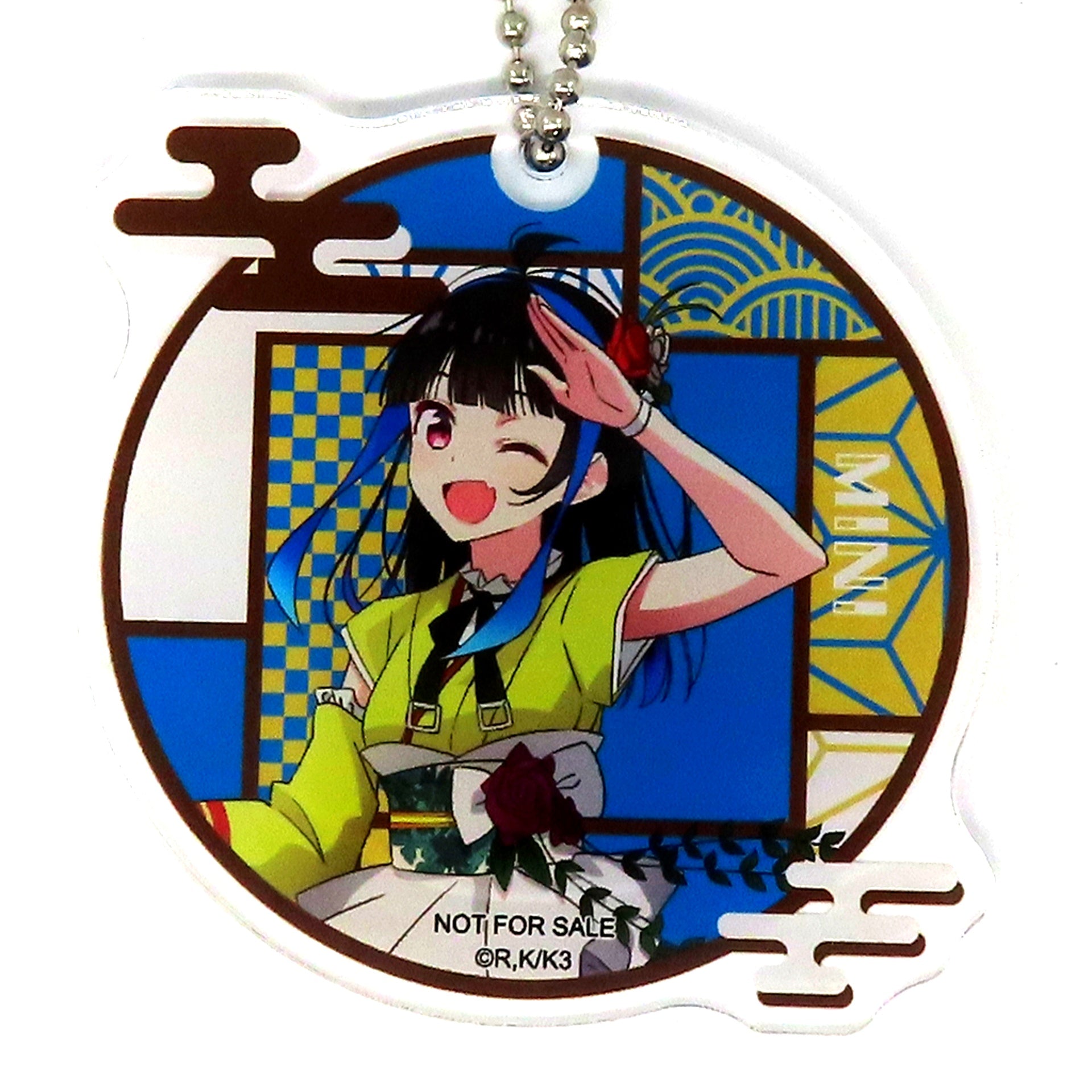 Mini Yaemori Rent-A-Girlfriend Wafuku Modern Acrylic Keychain [USED]