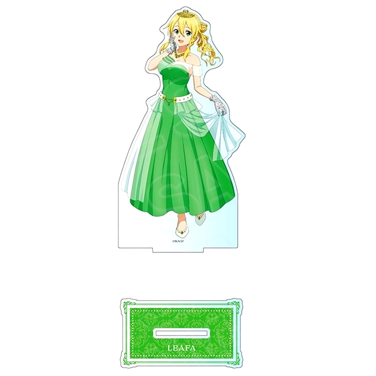 Leafa Big Acrylic Stand Princess / Witch Ver. Sword Art Online Official Store SAO x GGO [USED]