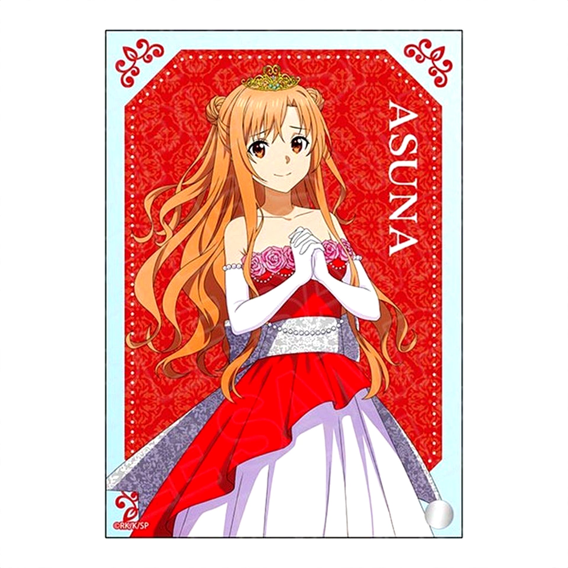 Asuna Mini Acrylic Art Princess / Witch Ver. Sword Art Online Official Store SAO x GGO [USED]