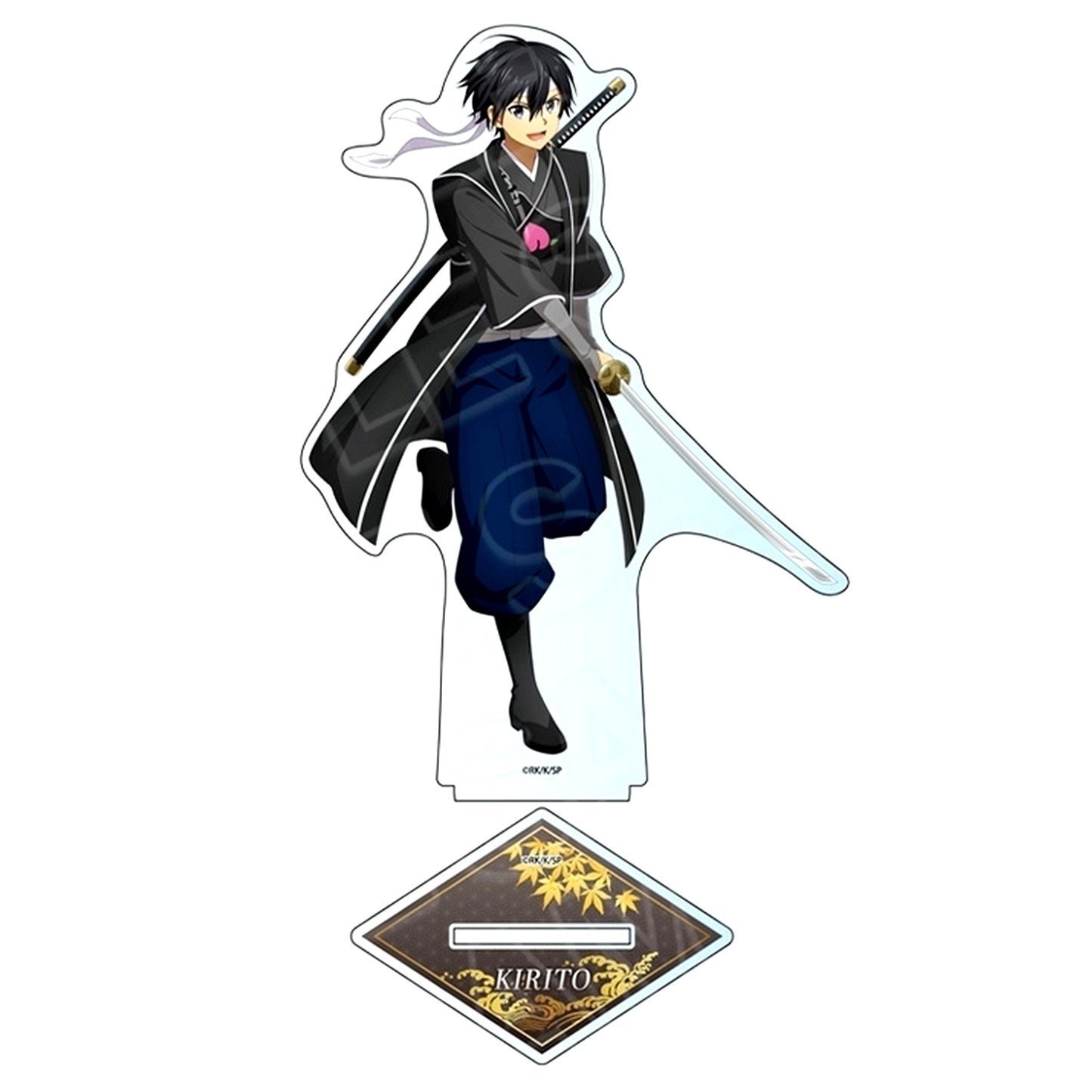 Kirito Big Acrylic Stand Momotaro / Demon Ver. Sword Art Online Official Store SAO x GGO [USED]