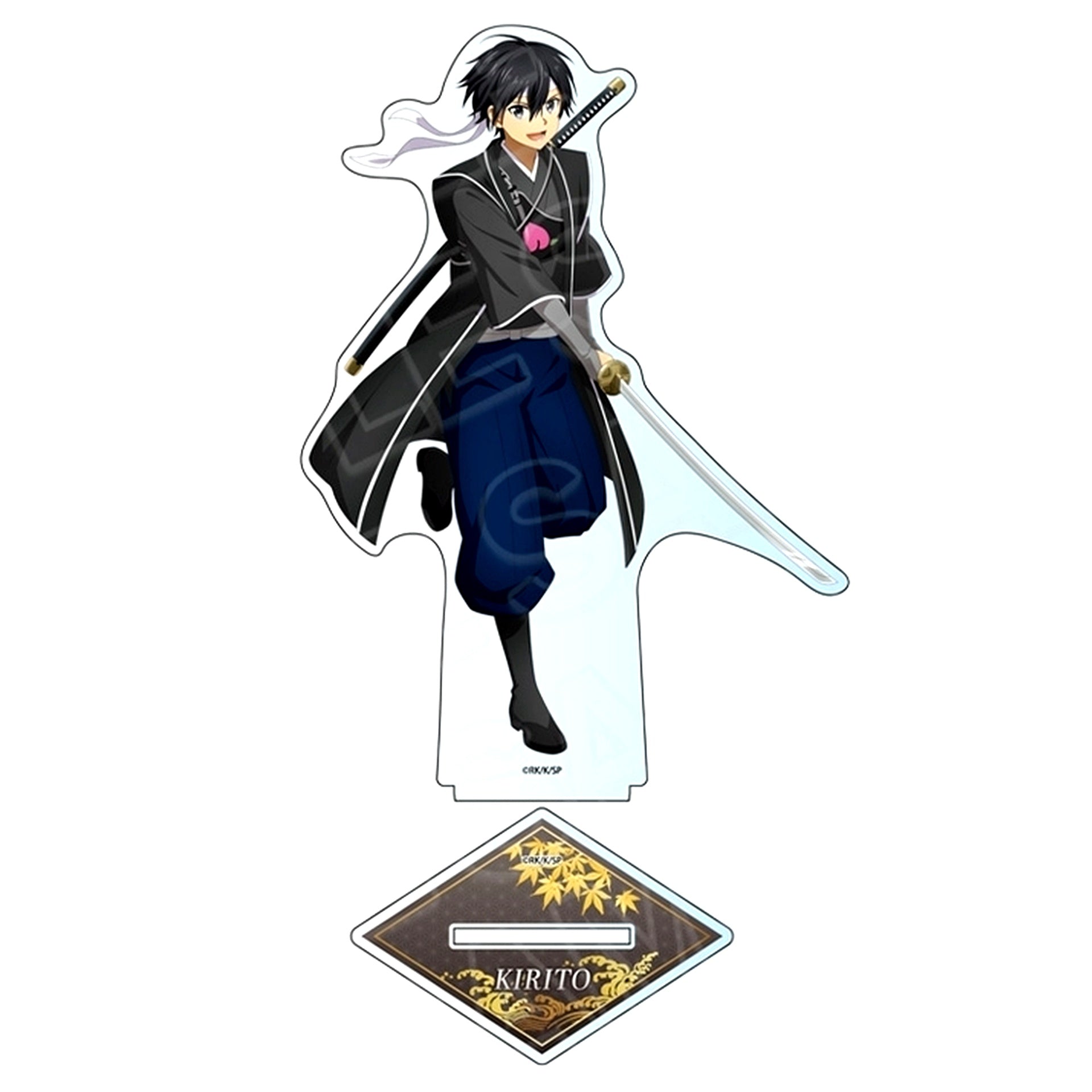 Kirito Big Acrylic Stand Momotaro / Demon Ver. Sword Art Online Official Store SAO x GGO [USED]