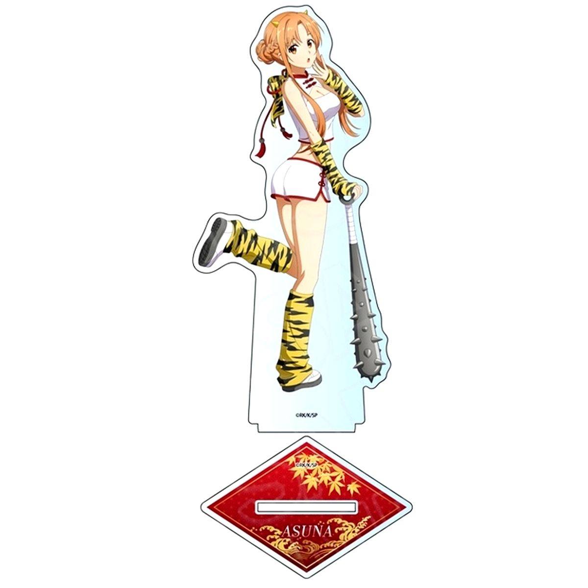 Asuna Yuuki Momotaro Demon Ver. Large Acrylic Stand Sword Art Online Official Store SAO x GGO [USED]