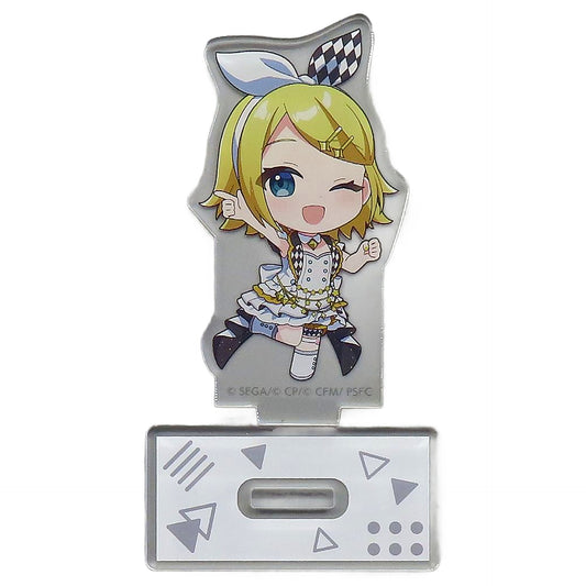 Colorful Stage! The Movie: A Miku Who Can't Sing Rin Kagamine Stage no Sekai Mini Character Acrylic Stand Collection Virtual Singer Hatsune Miku from Closed Windows Sekai Acrylic Stands [USED]