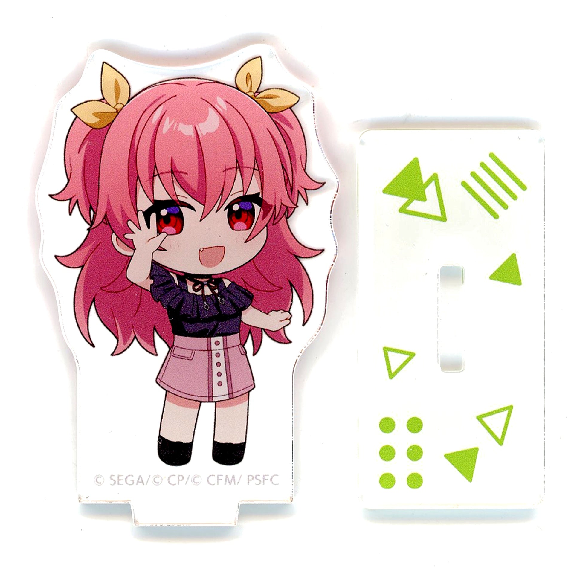 Airi Momoi Casual Wear Project Sekai The Movie Mini Character Acrylic Stand Collection MORE MORE JUMP! [USED]