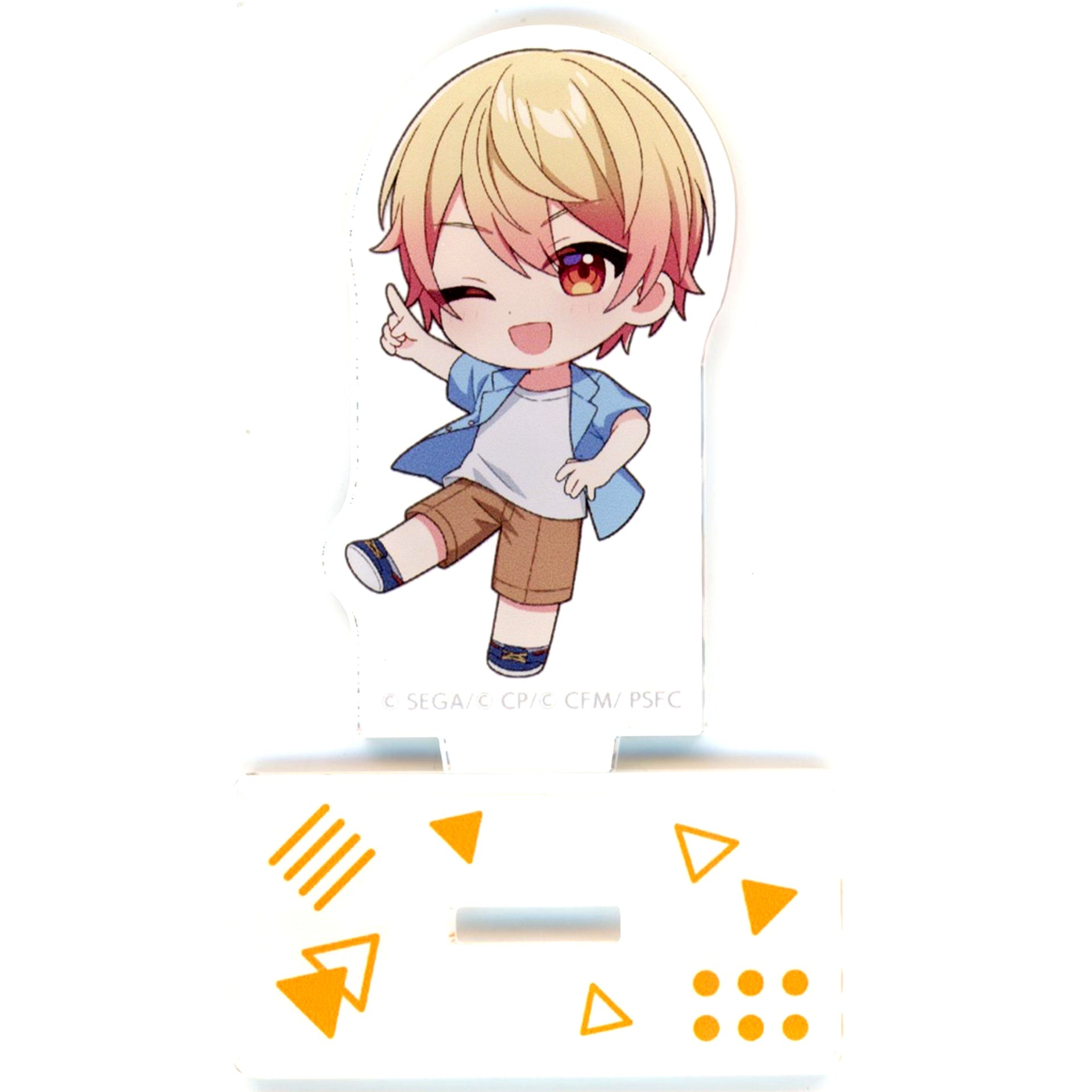 Tsukasa Tenma Casual Wear Project Sekai The Movie Mini Character Acrylic Stand Collection Wonderlands x Showtime [USED]
