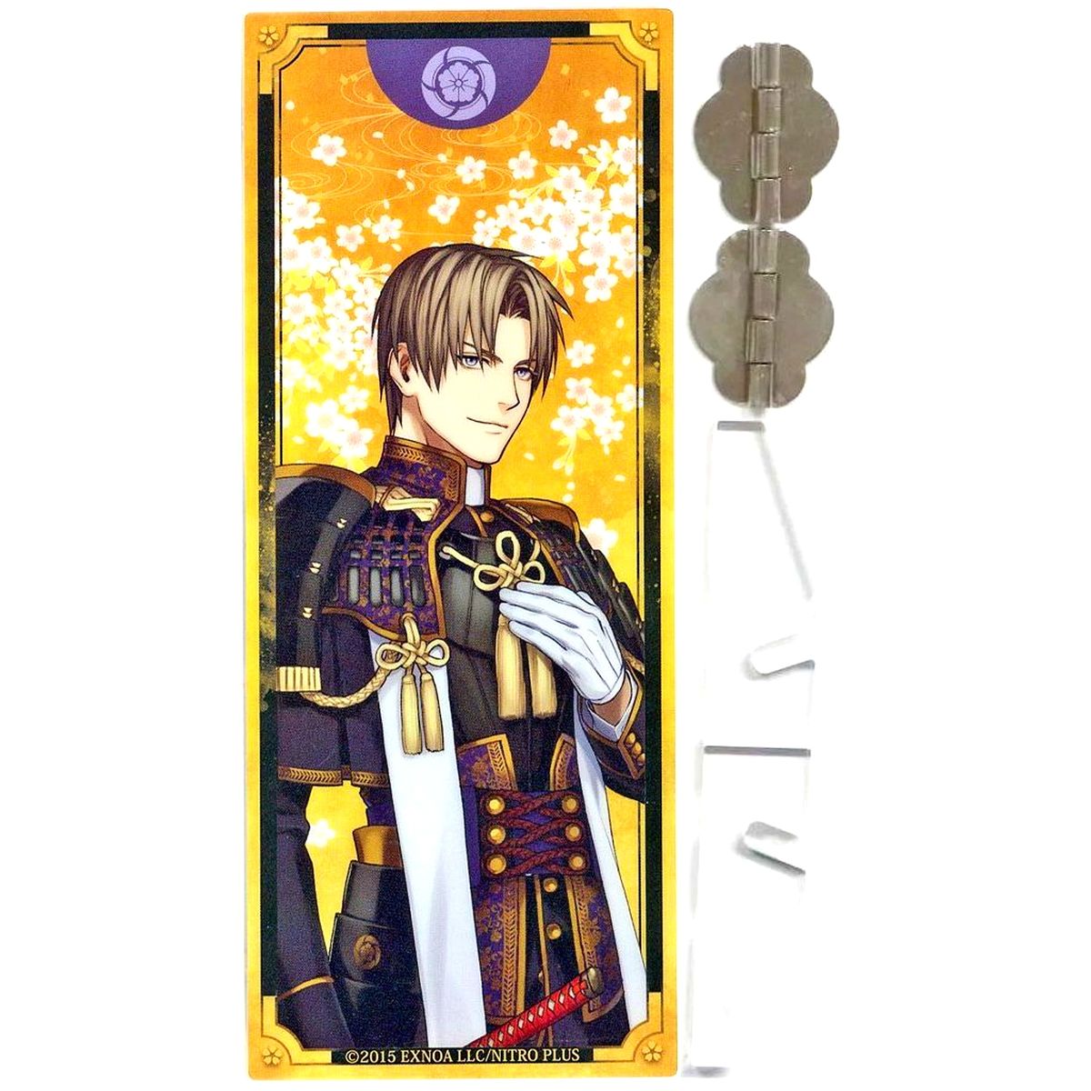 Heshikiri Hasebe Touken Ranbu ONLINE Linked Folding Screen Acrylic Stand [USED]