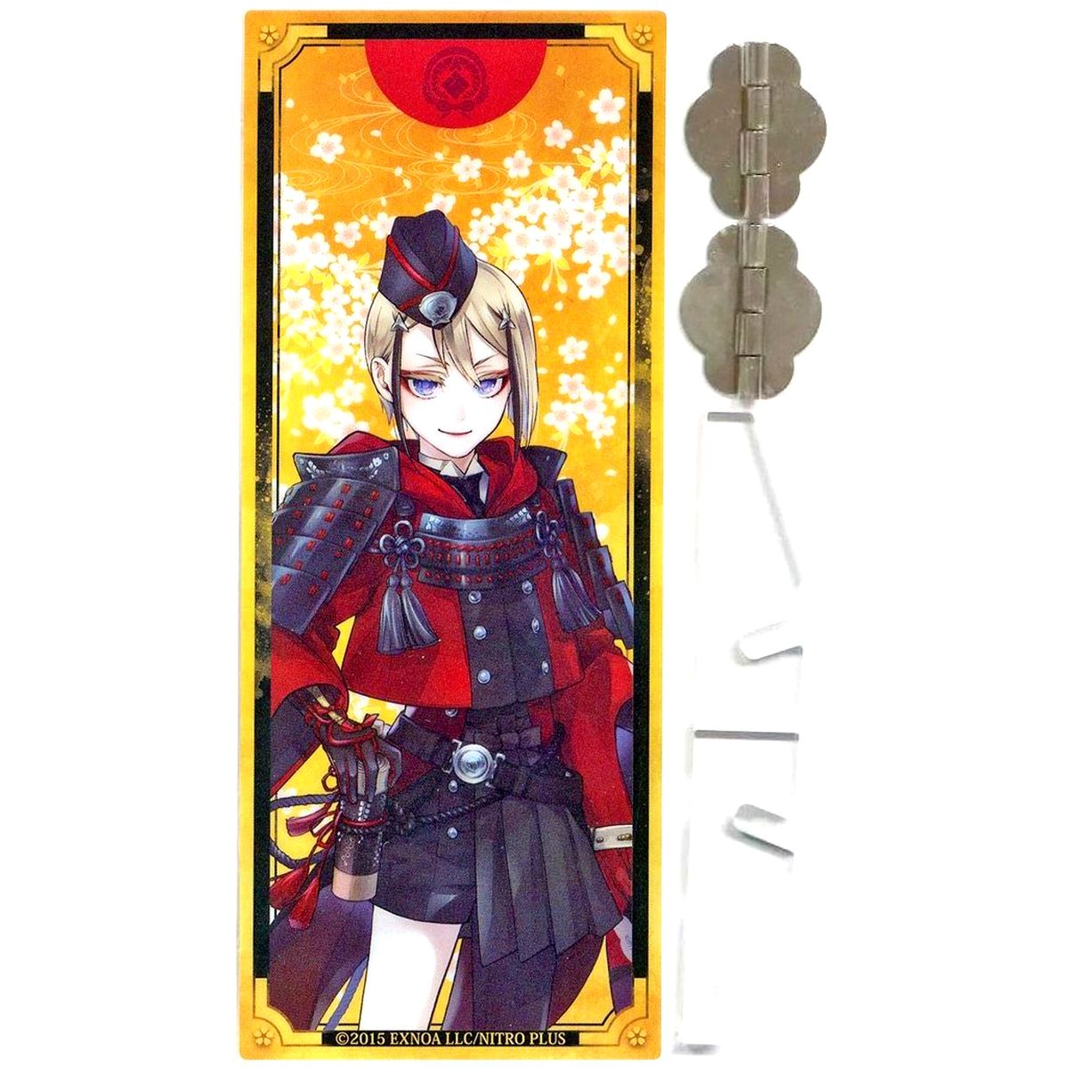 Hyuuga Masamune Touken Ranbu ONLINE Acrylic Stand Connected Folding Screen [USED]